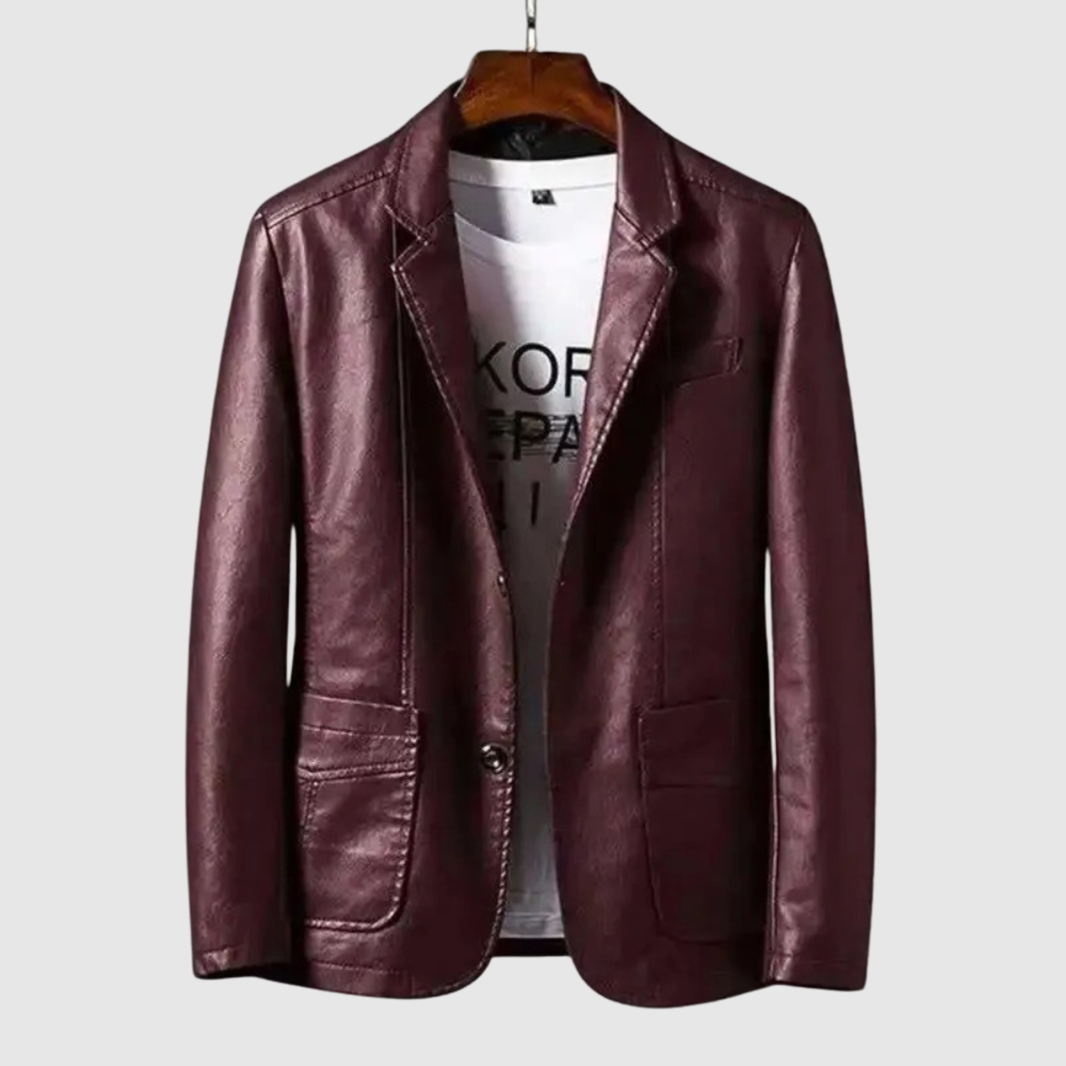 Dorian – Veste en cuir élégante « Classique nocturne »