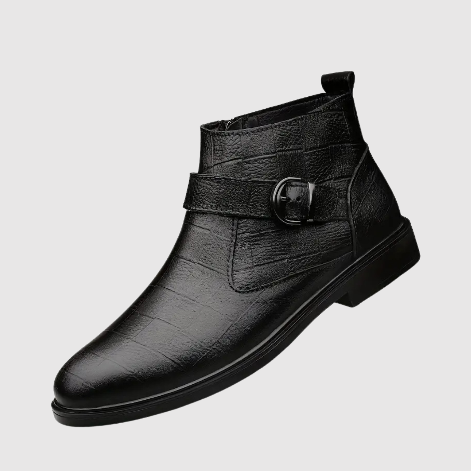Oskar – Chaussures en cuir avec boucle au style classique