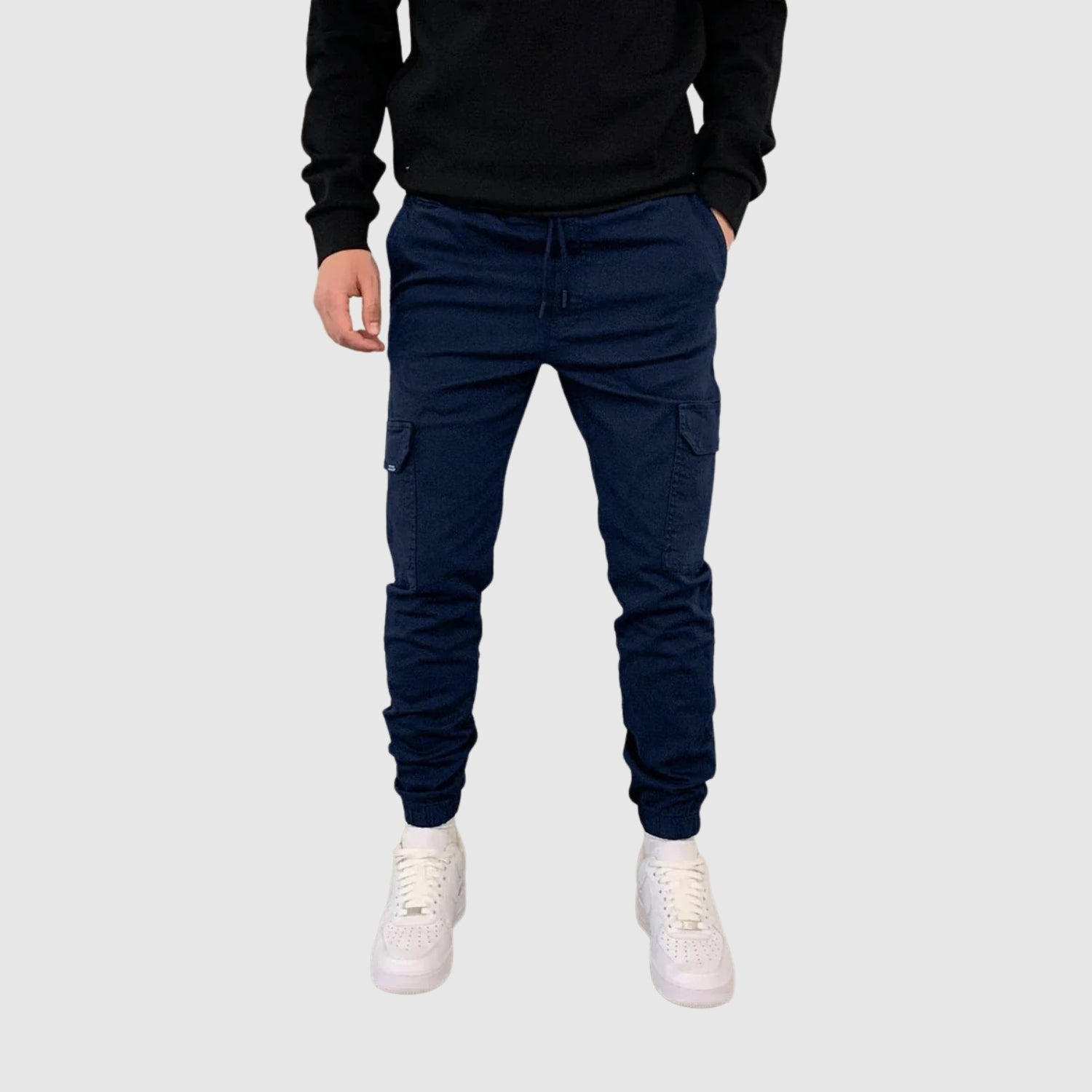 Leo - Pantalons cargo joggers stylés et pratiques
