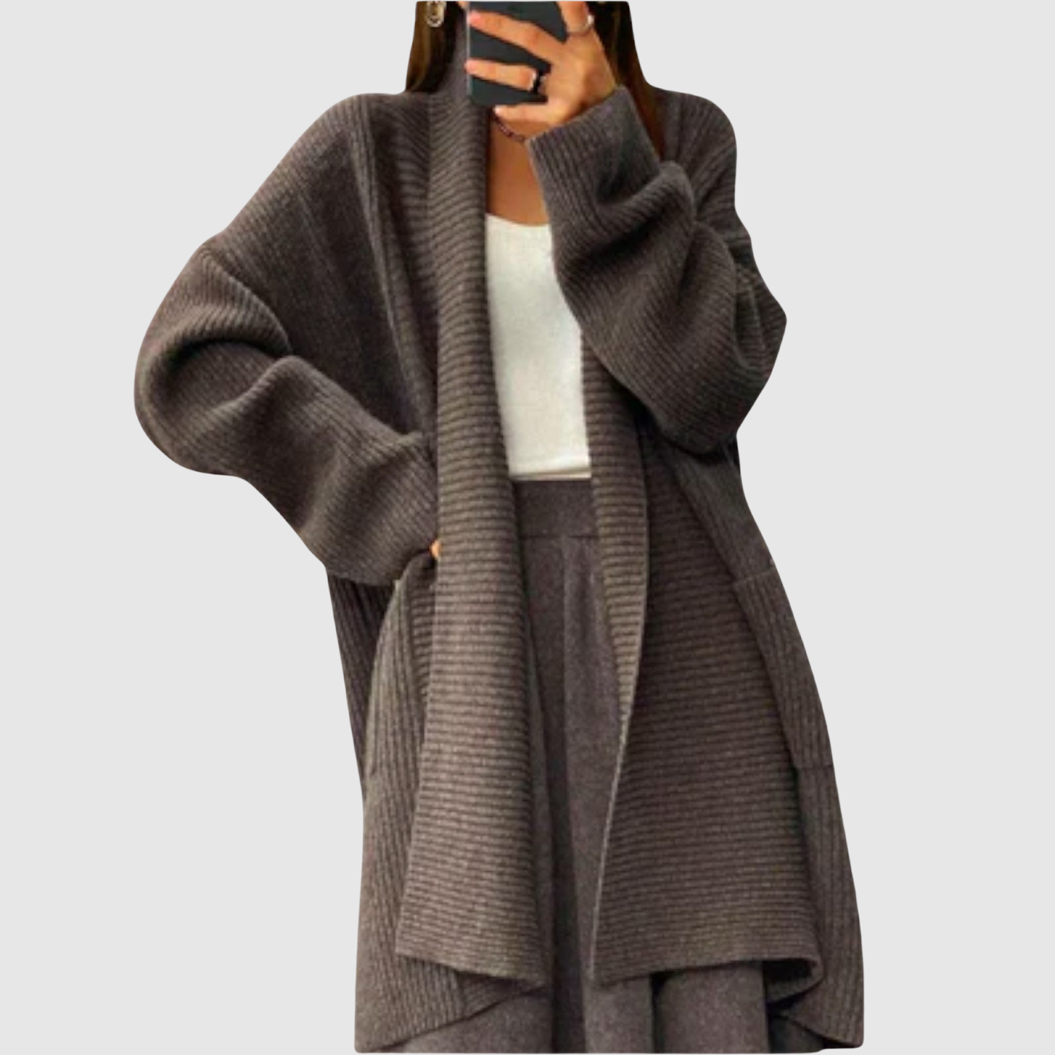 Nora – Pull long avec des manches chaudes