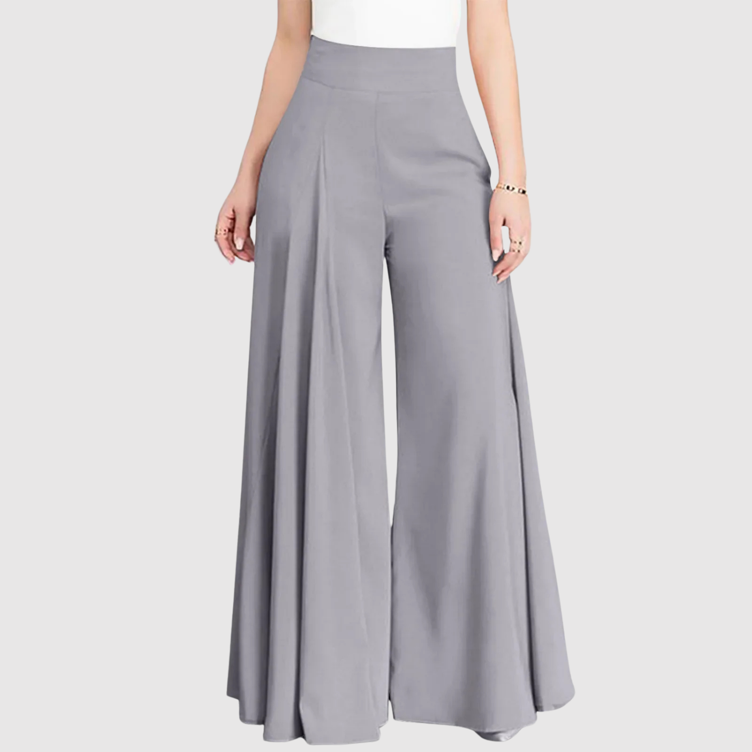 Mira – Pantalons larges en tissu léger
