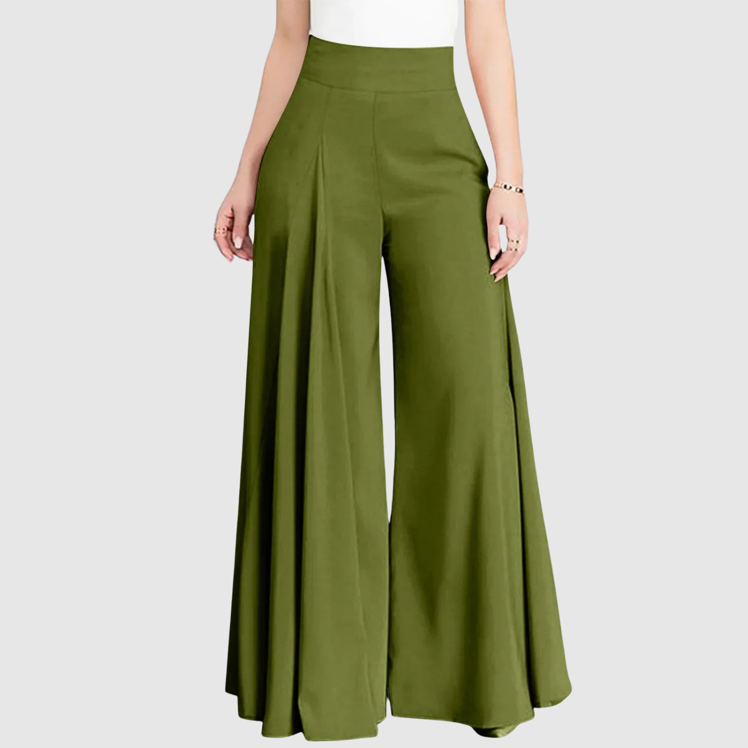 Mira – Pantalons larges en tissu léger