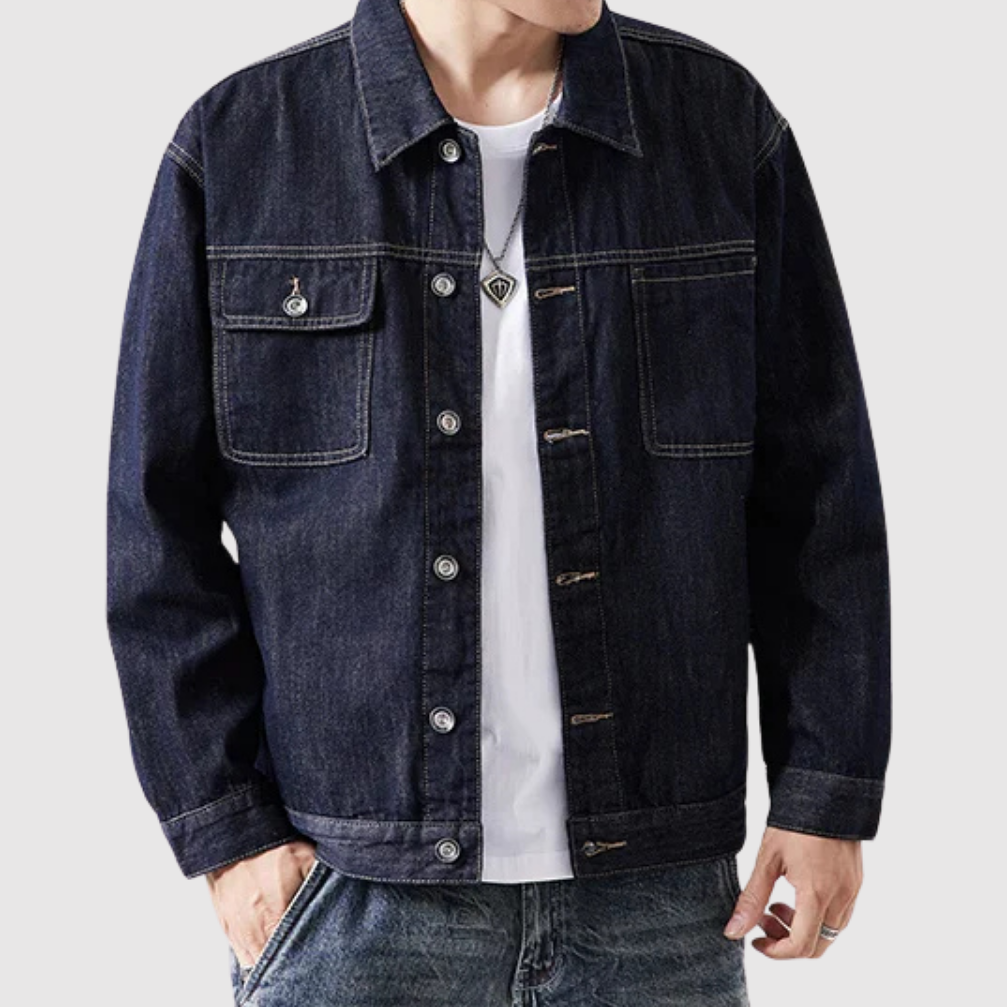 Šimon – Héritage de la veste de style tracker en twill