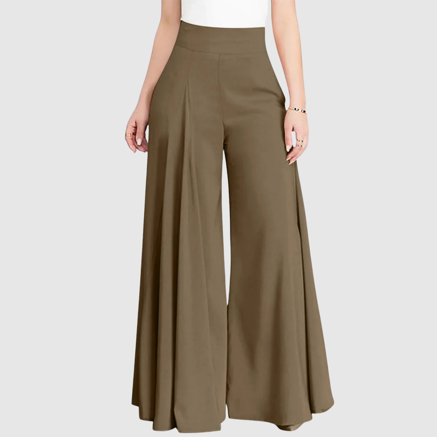 Mira – Pantalons larges en tissu léger
