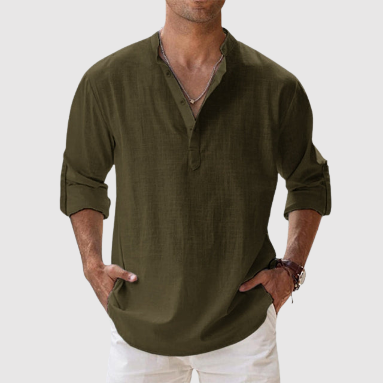 Lucas – Chemise en lin aérienne