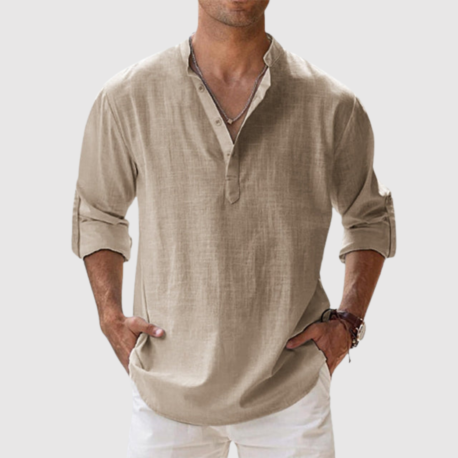 Lucas – Chemise en lin aérienne