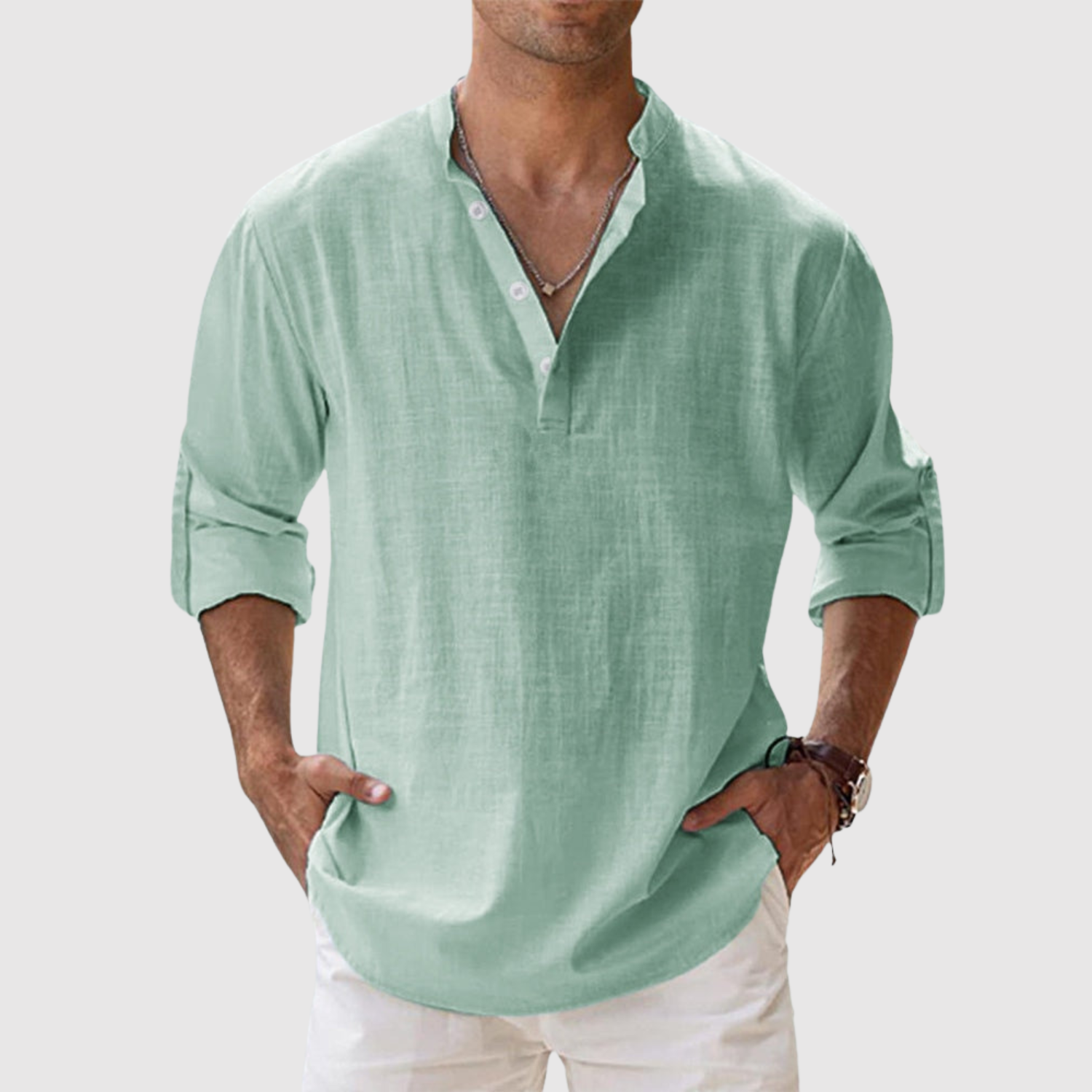 Lucas – Chemise en lin aérienne