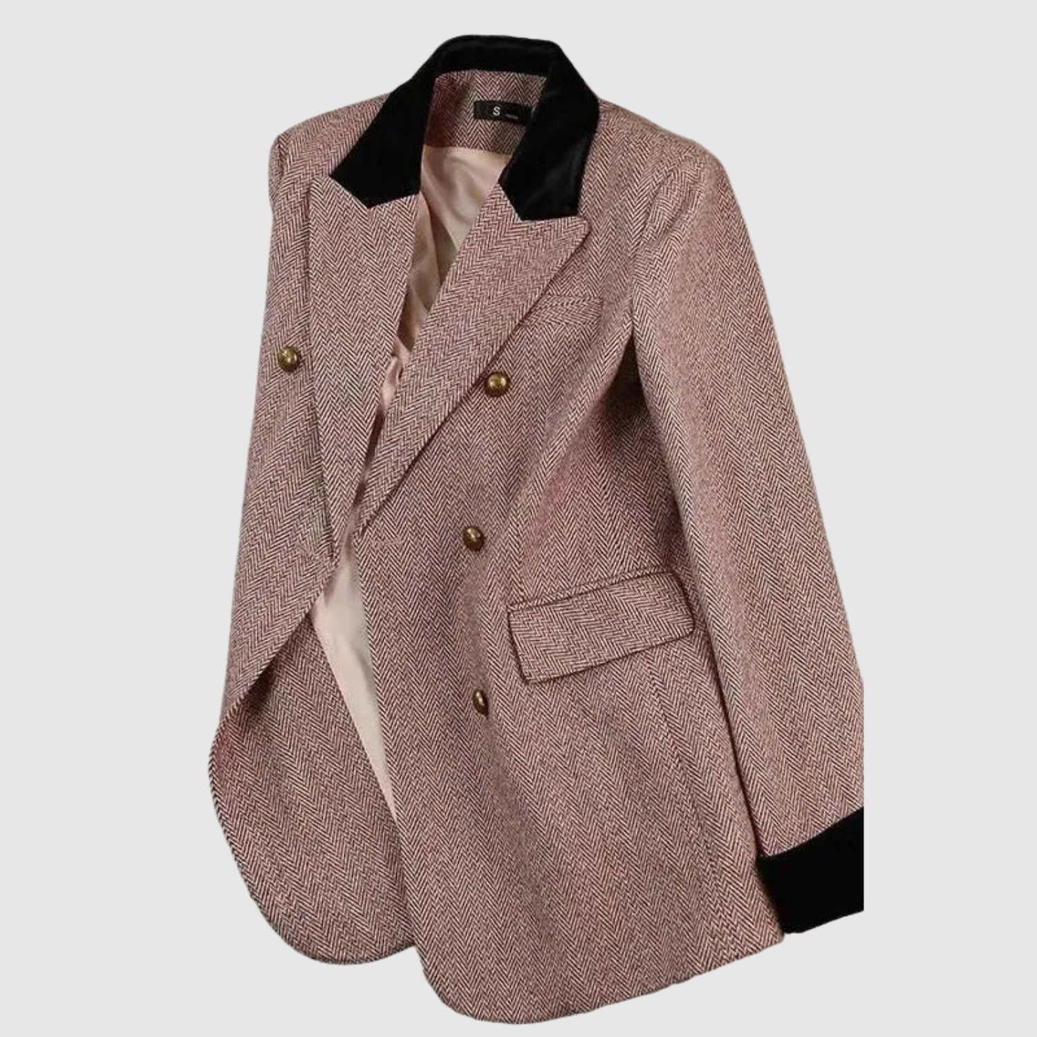 Silvie – Blazer classique à double boutonnage