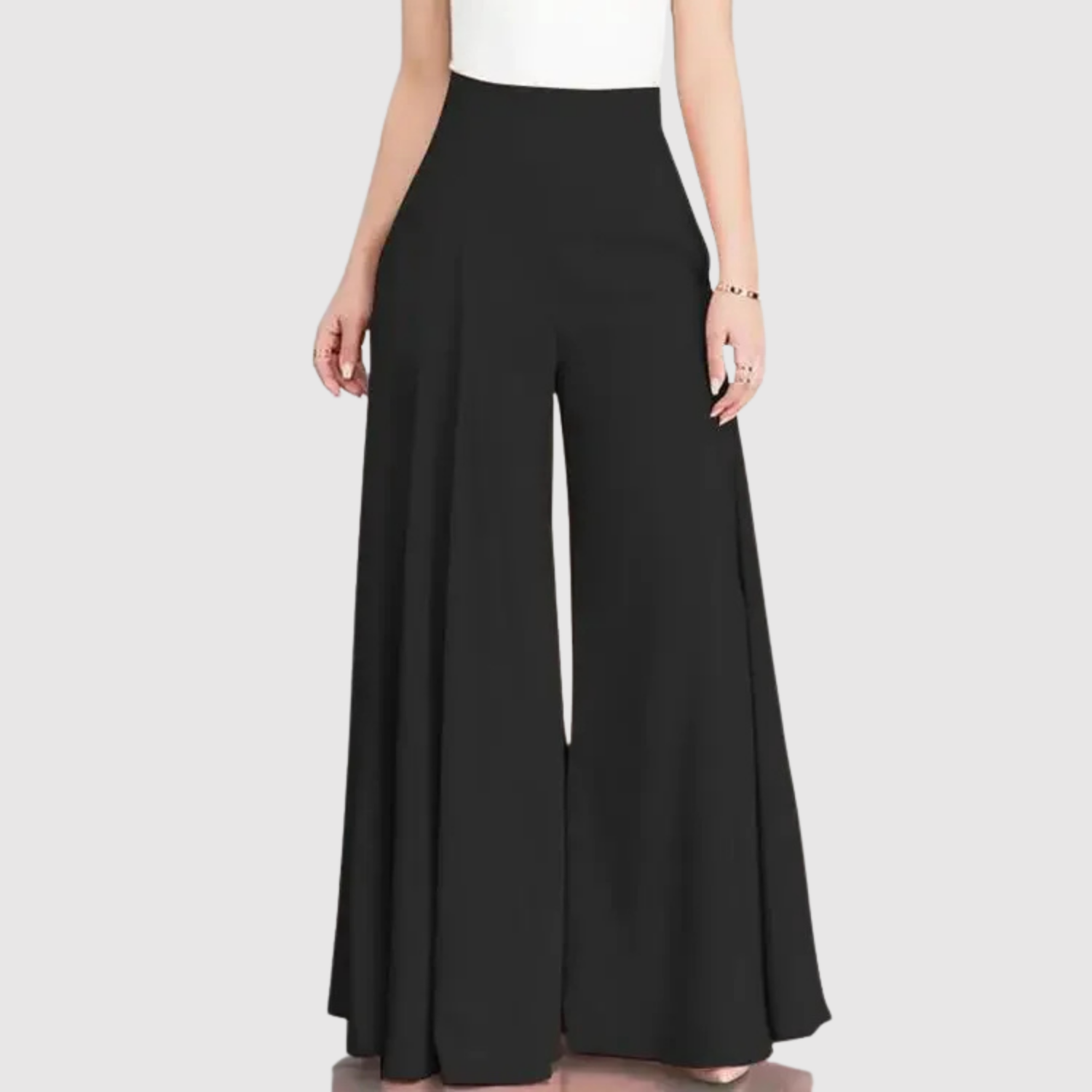 Mira – Pantalons larges en tissu léger