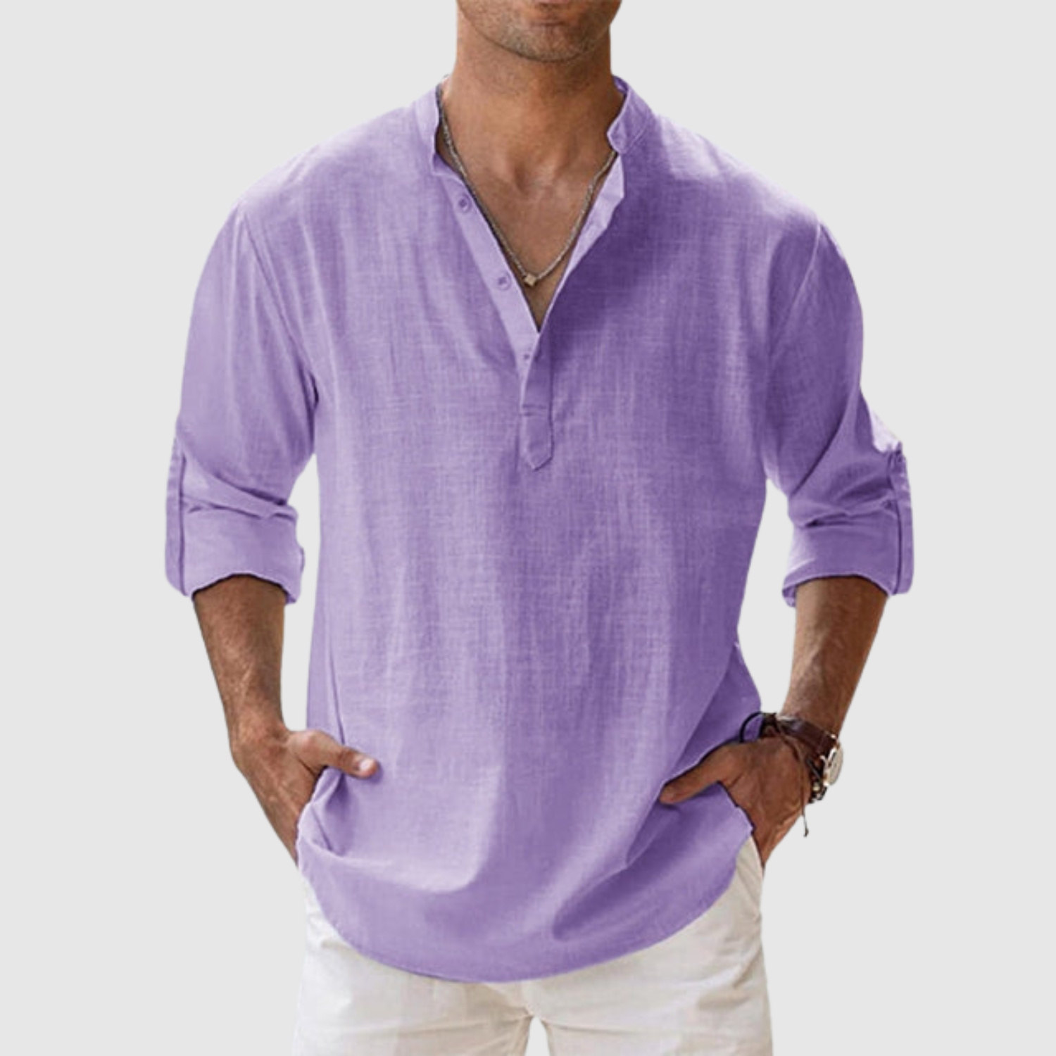 Lucas – Chemise en lin aérienne