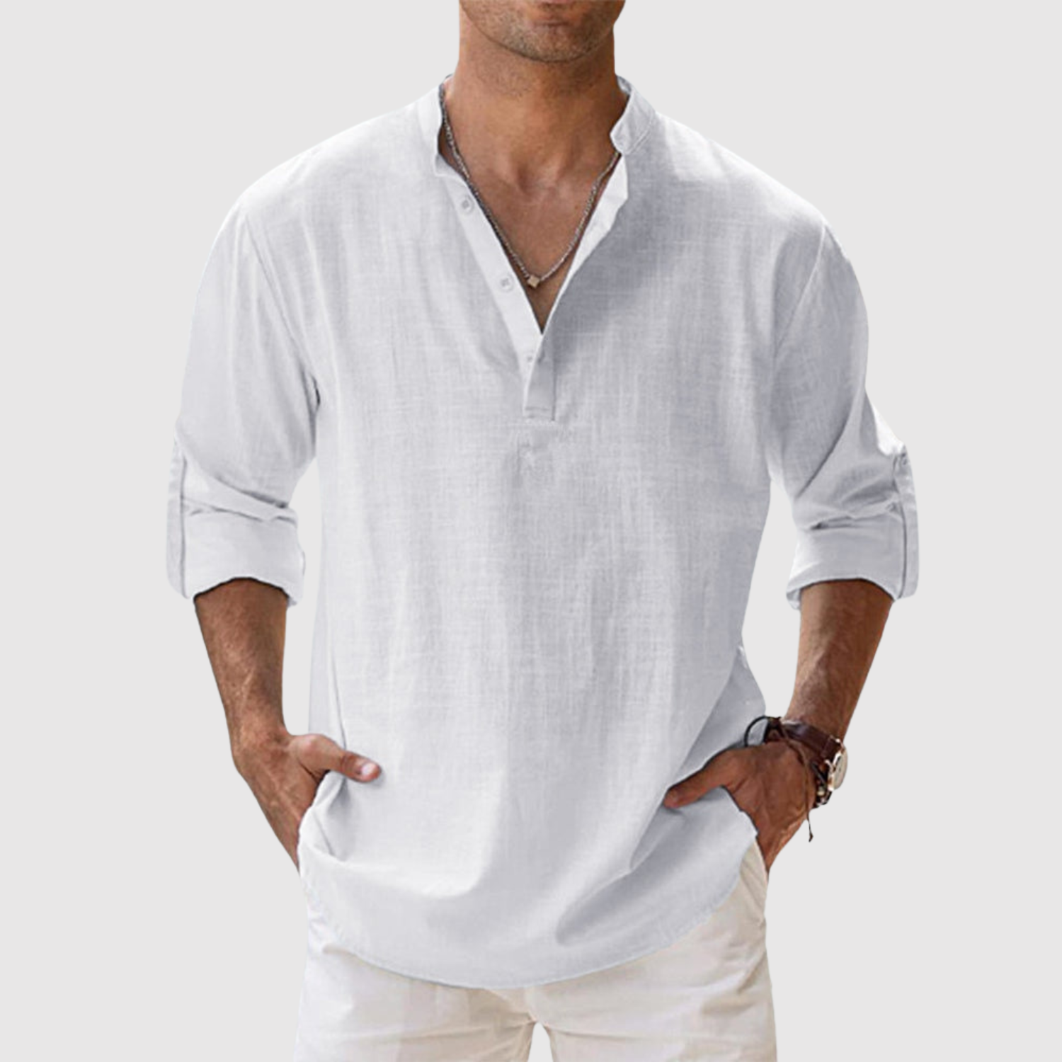 Lucas – Chemise en lin aérienne