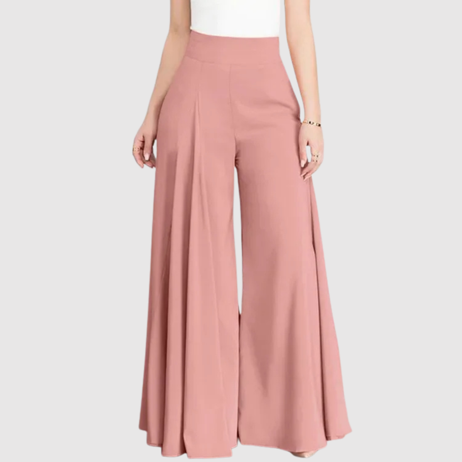 Mira – Pantalons larges en tissu léger