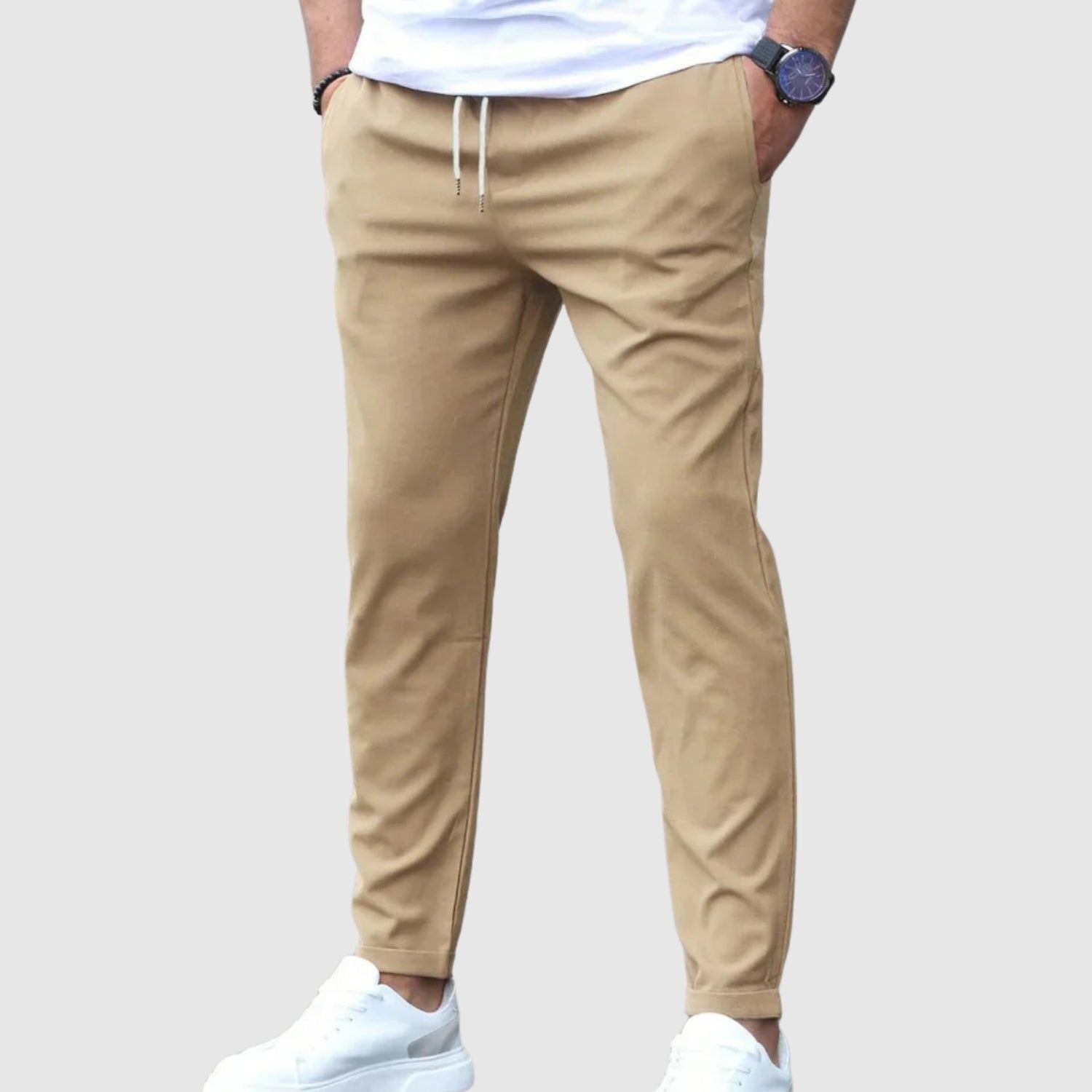 Leo – Pantalons confortables en matériau élastique de haute qualité