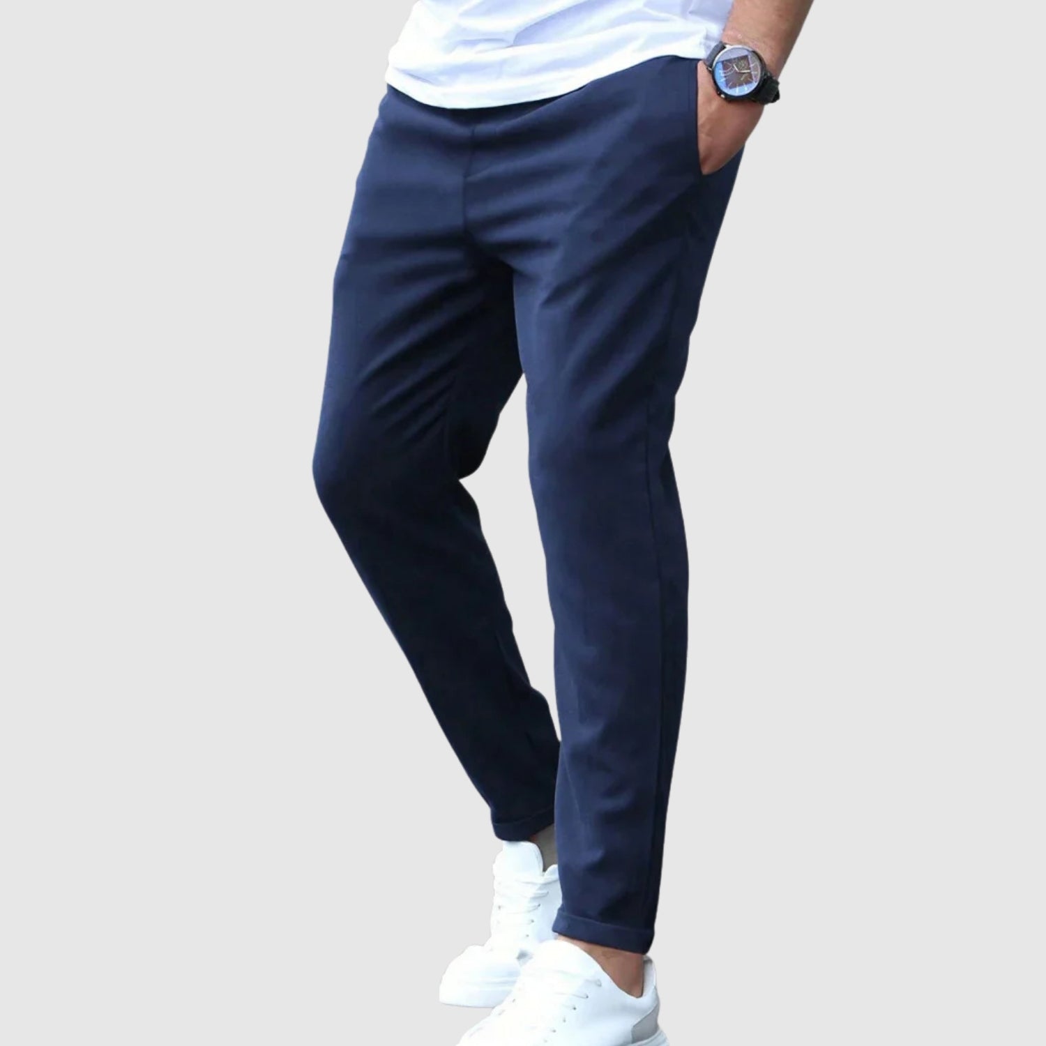 Leo – Pantalons confortables en matériau élastique de haute qualité