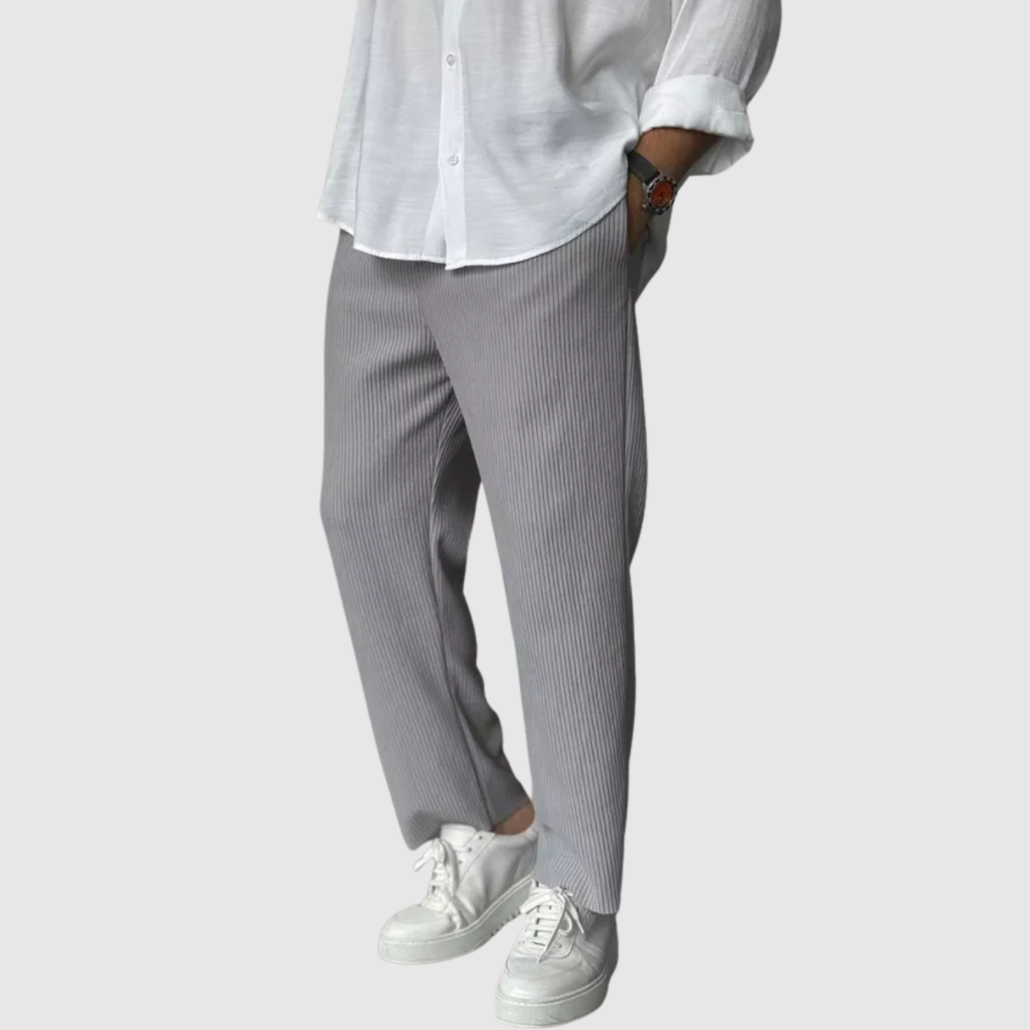 Leo – Pantalon au style minimaliste moderne