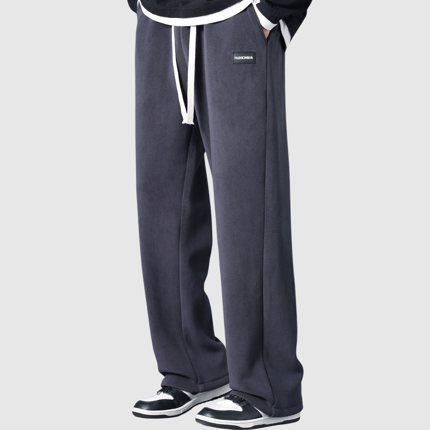 Mathis – Pantalon de jogging à coupe droite et style minimaliste