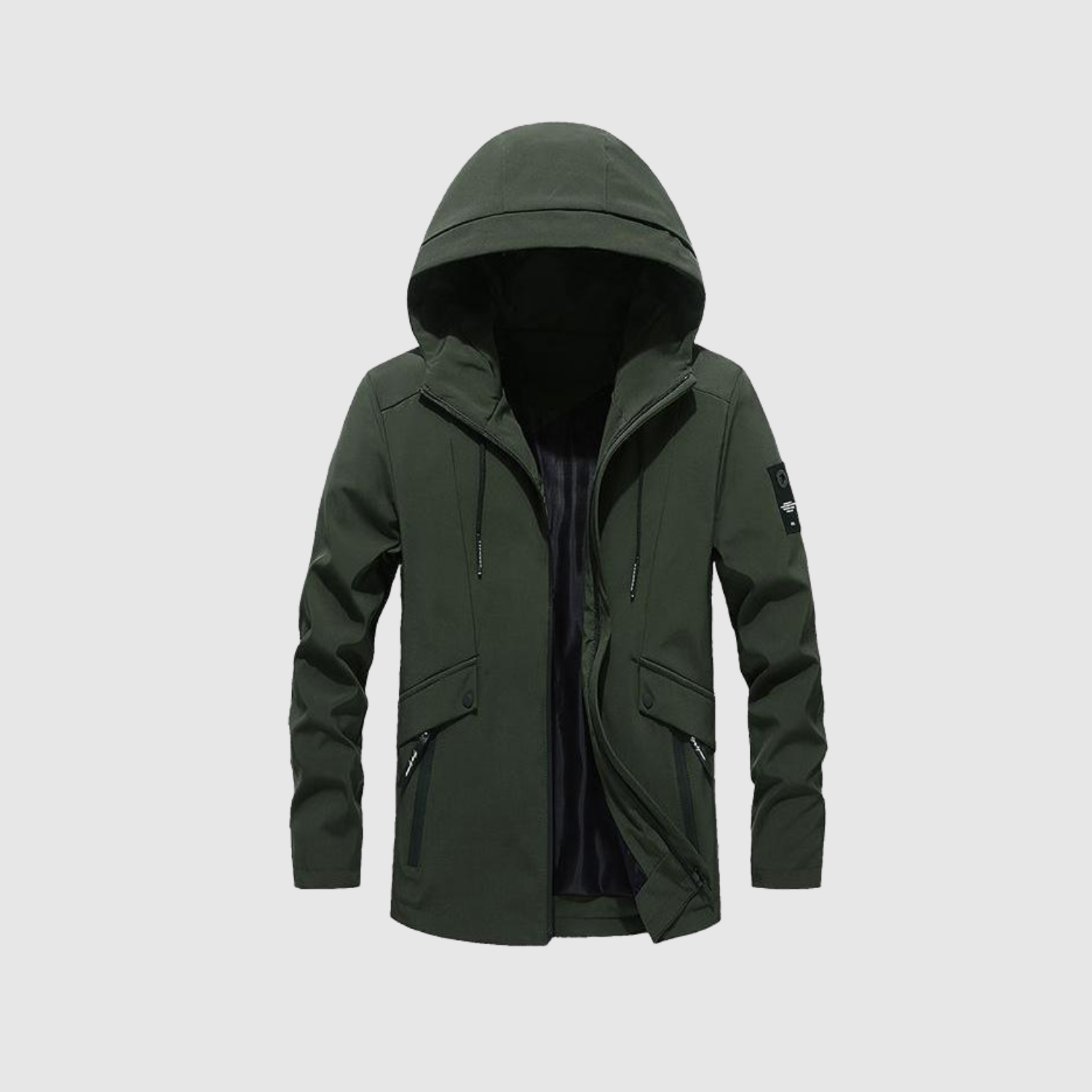 Marek – Veste imperméable coupe-vent avec capuche