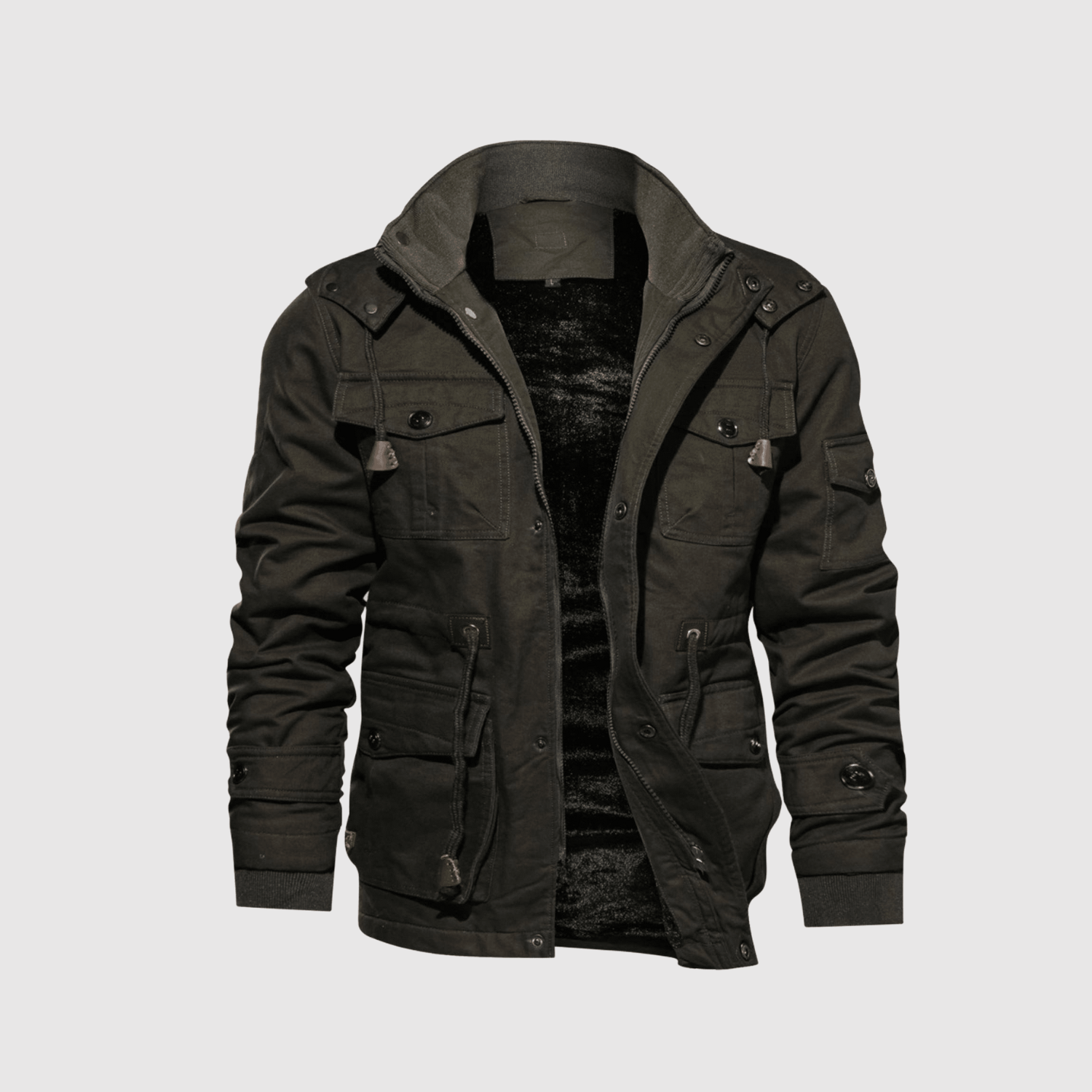Marek – Veste masculine avec poches et doublure chaude