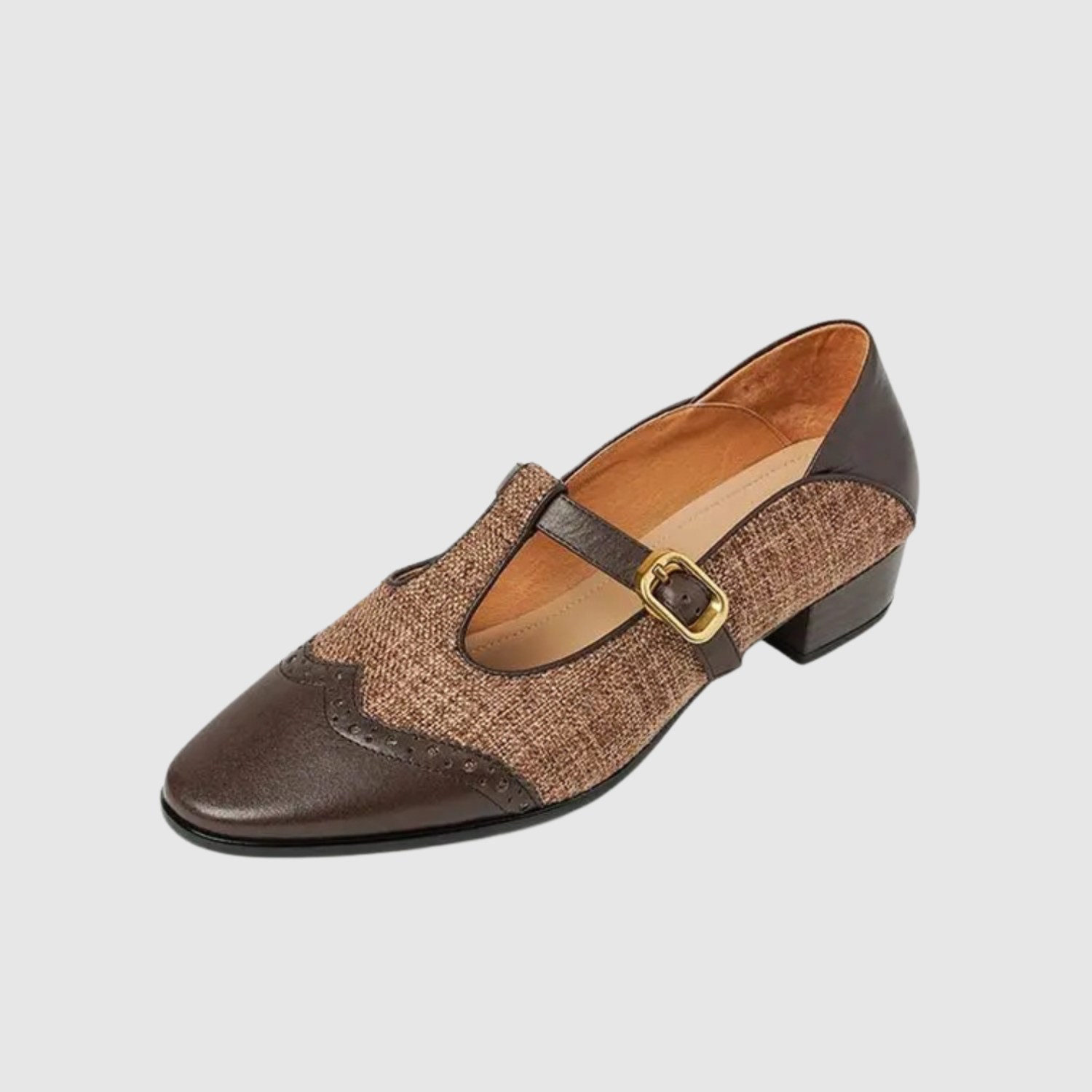 Colette – Chaussures élégantes avec une bride T et un petit talon