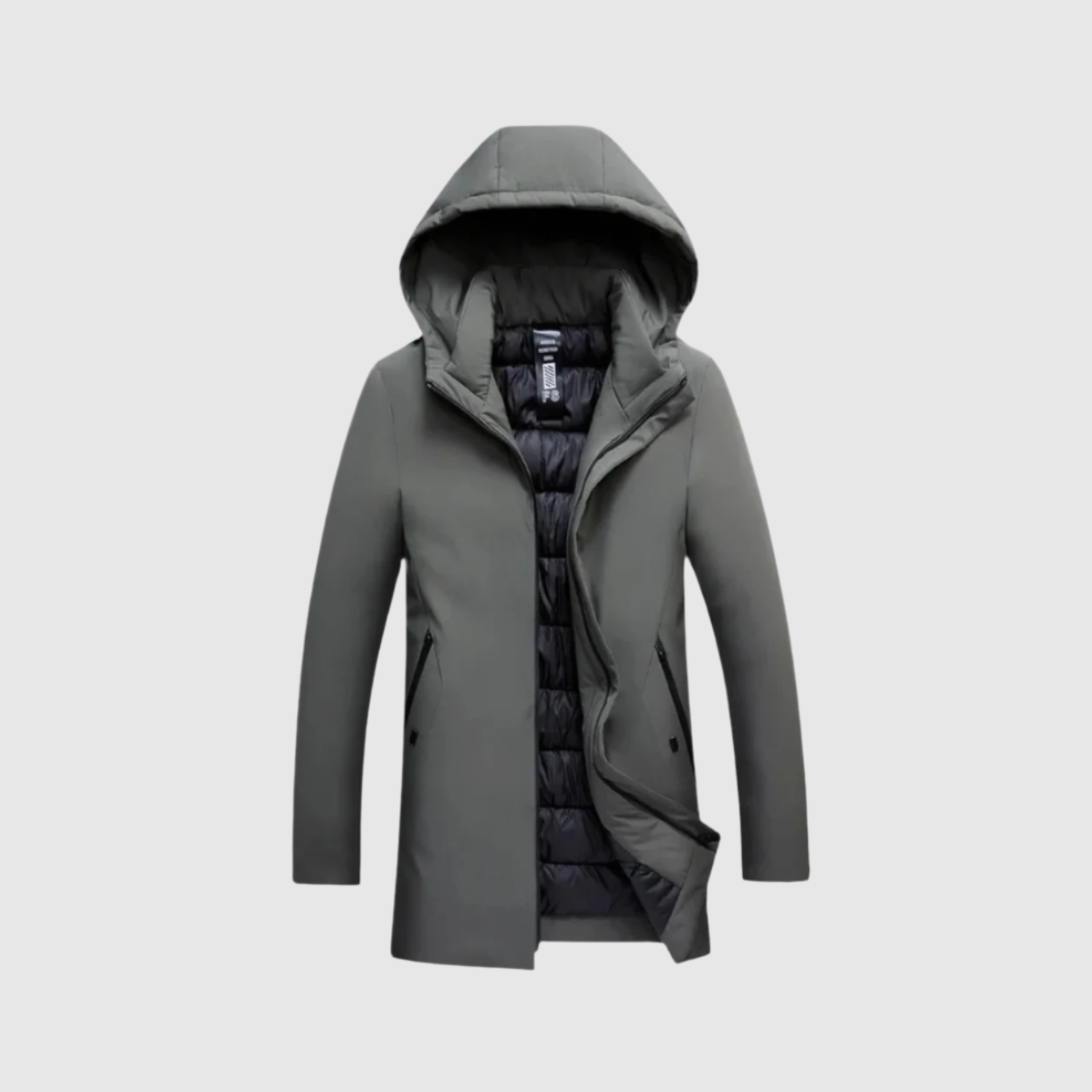 Marek – Manteau d'hiver élégant avec capuche