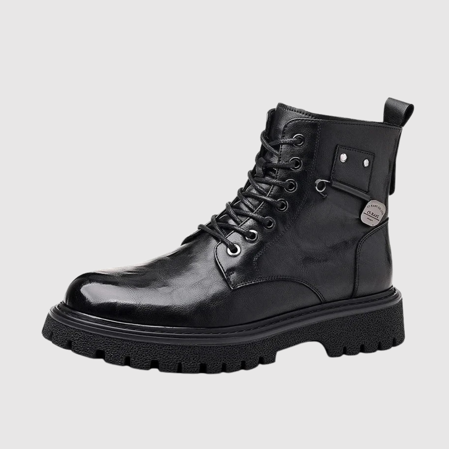Oskar – Chaussures en Cuir Urbaines avec Détails et Résistance
