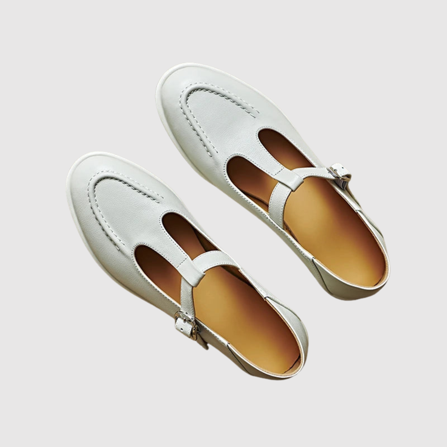 Colette – Chaussures élégantes avec une bride T et une semelle basse