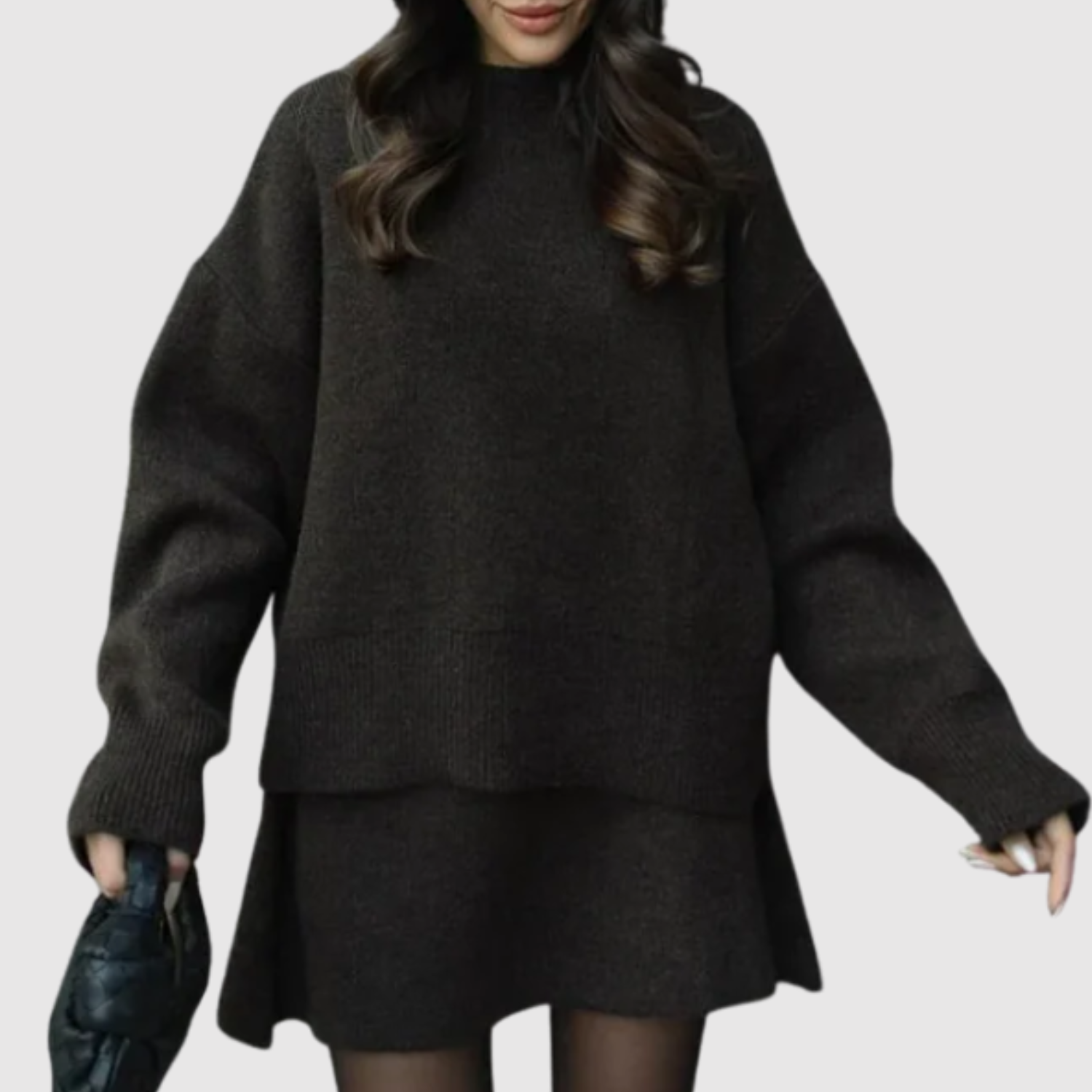 Inès - Ensemble élégant pour femme avec veste et jupe