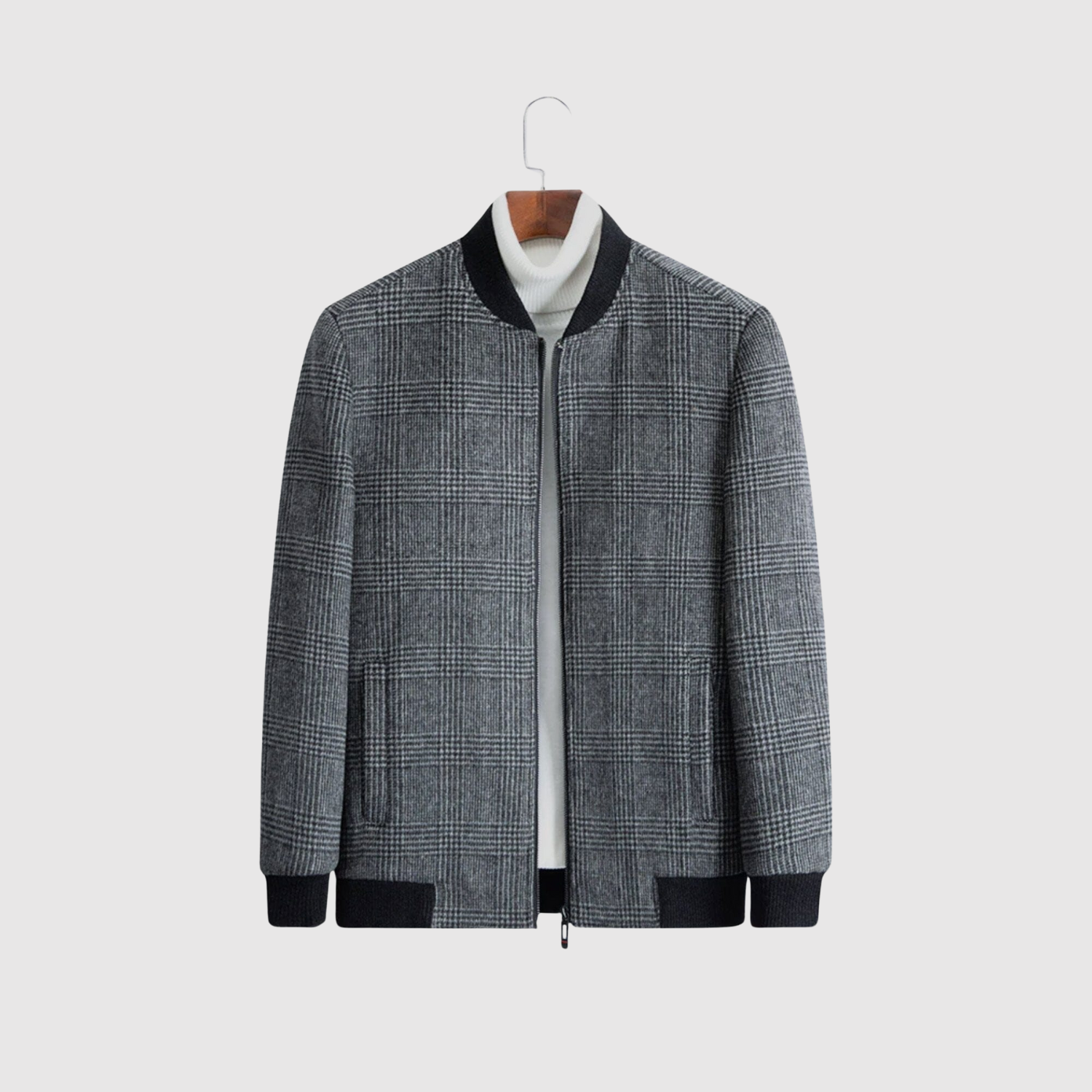 Šimon – Veste élégante avec fermeture éclair et design épuré