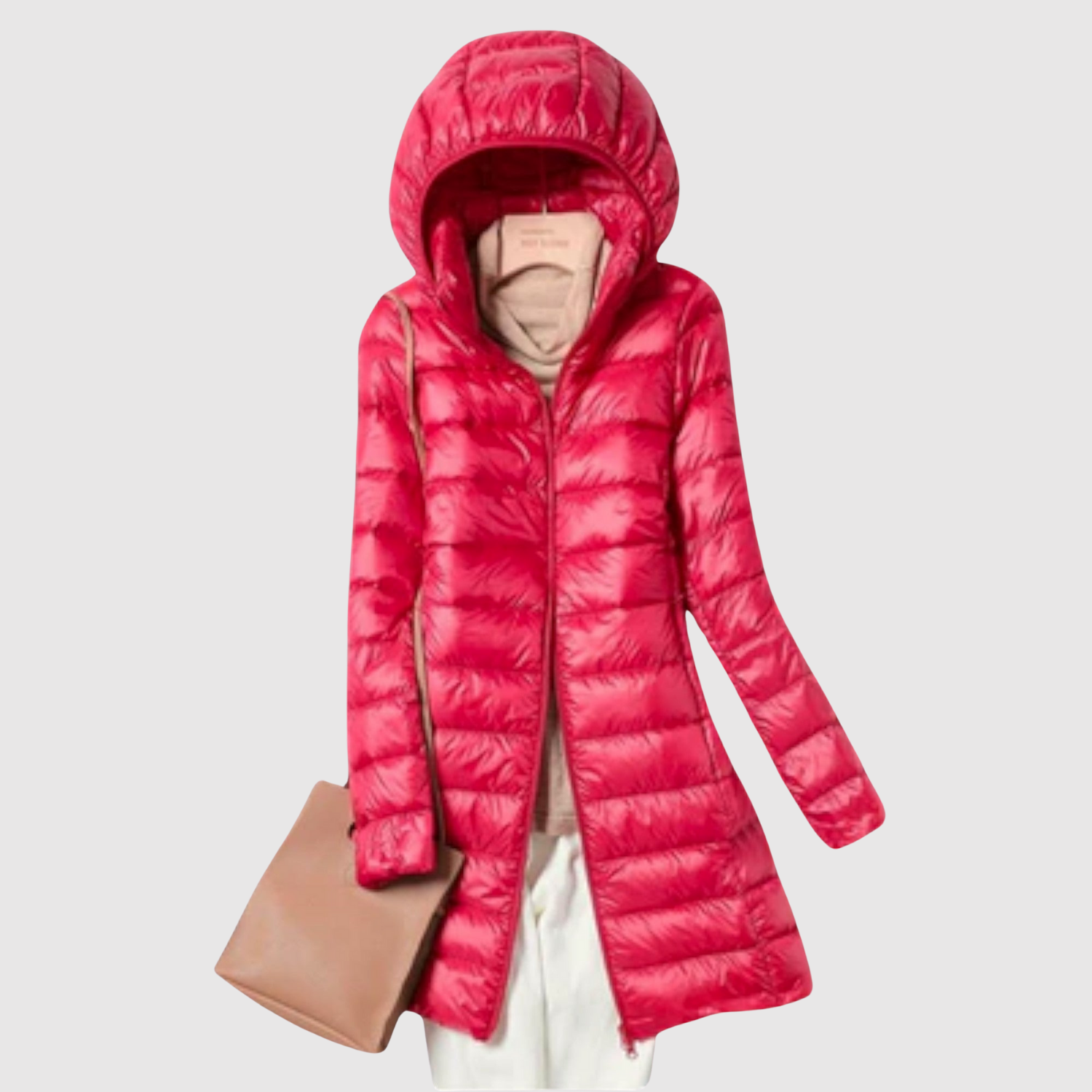 Jelena – Veste d'hiver avec capuche en fourrure