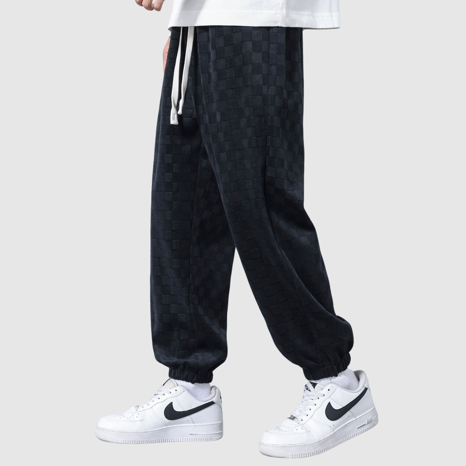 Mathis – Pantalon de survêtement à carreaux