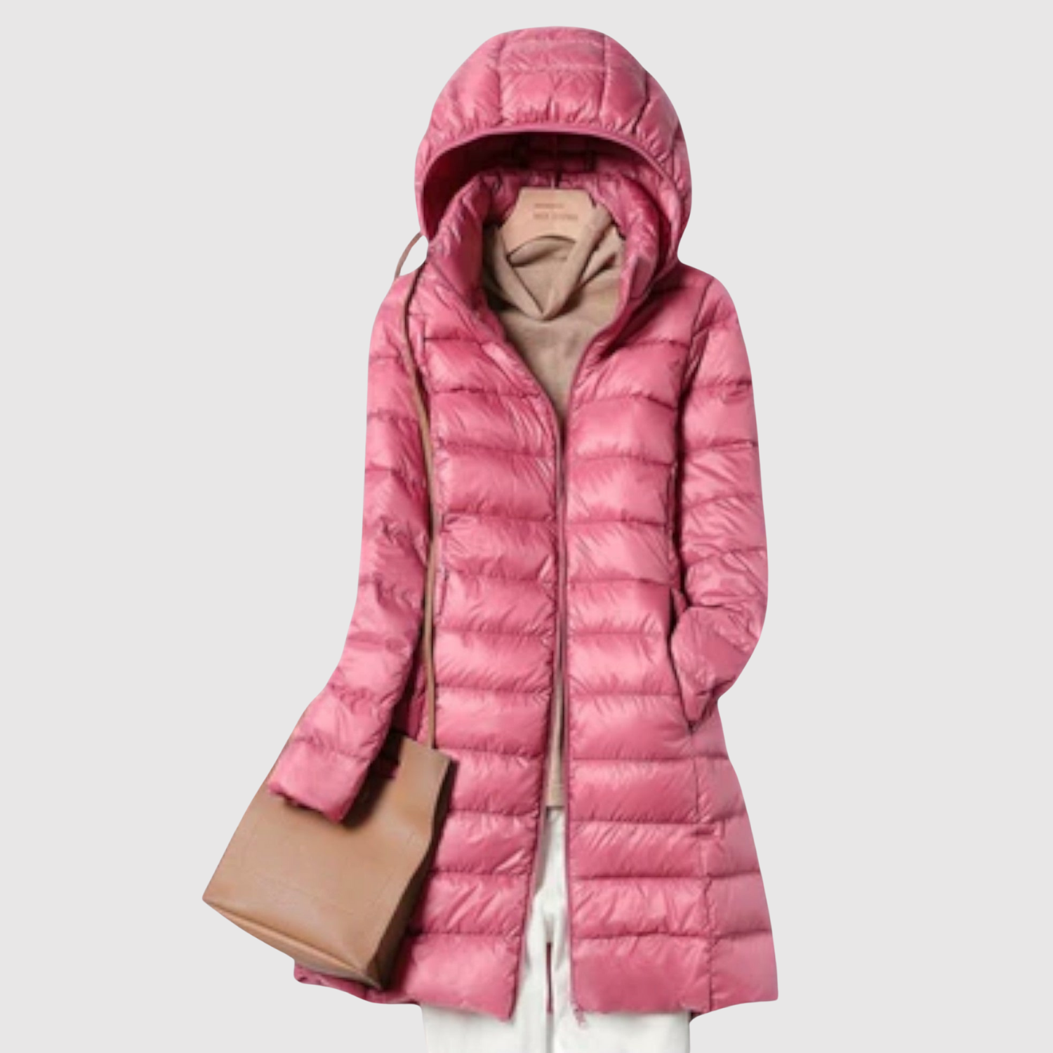 Jelena – Veste d'hiver avec capuche en fourrure