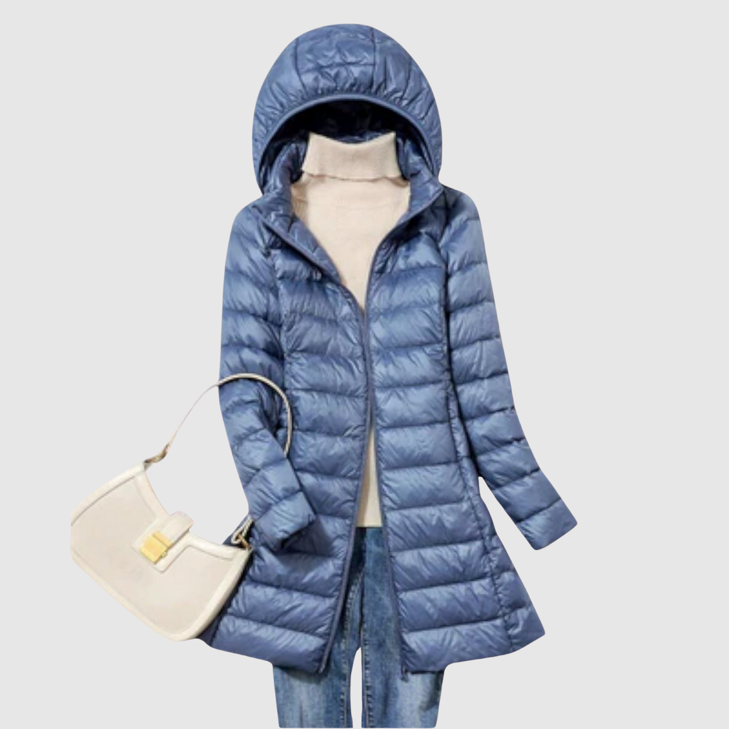 Jelena – Veste d'hiver avec capuche en fourrure