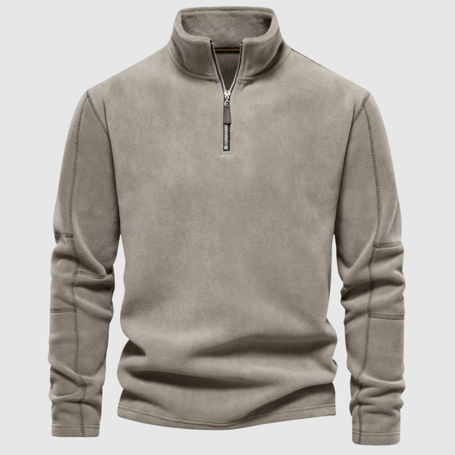 Daniel – Fleece avec demi-zip et style minimaliste
