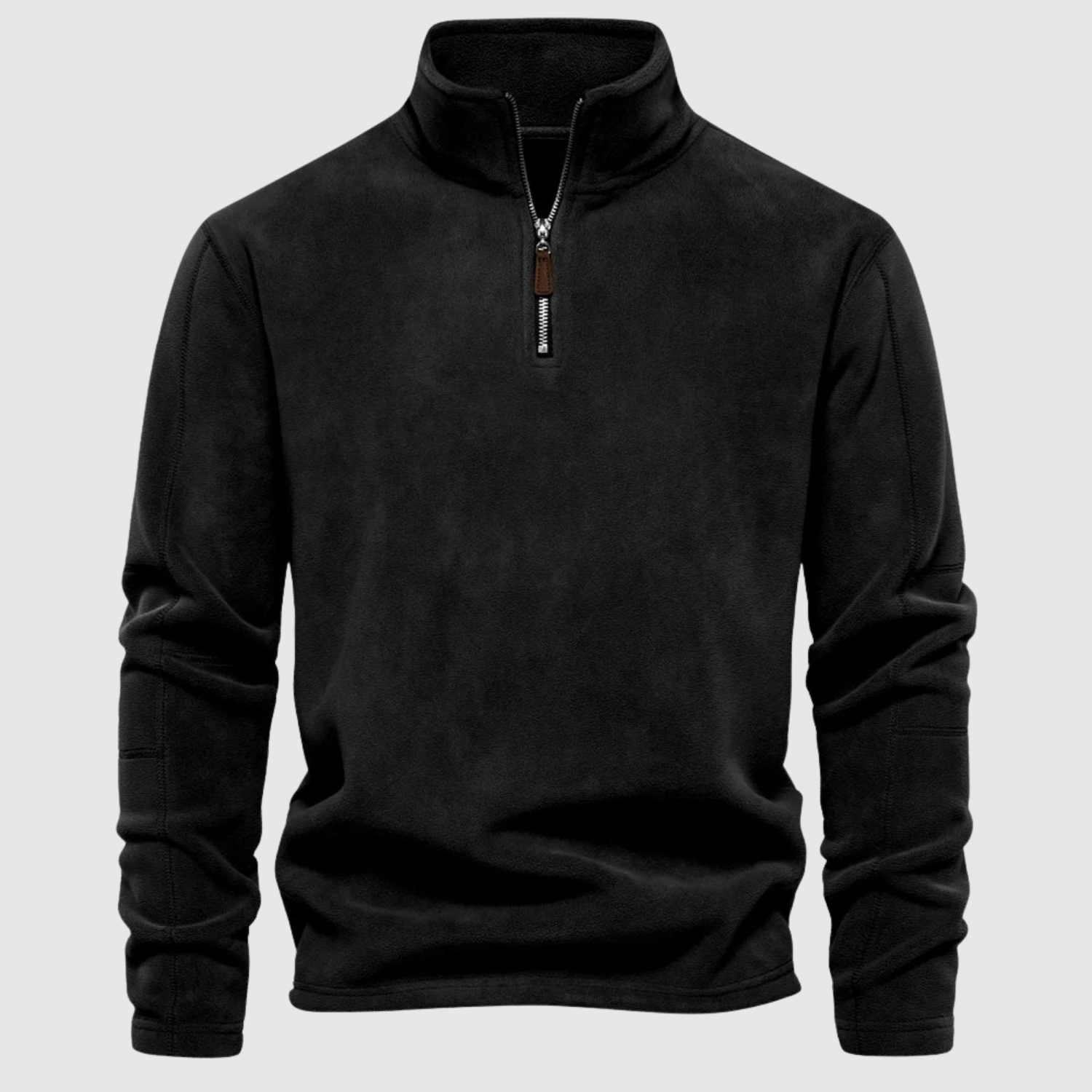 Daniel – Fleece avec demi-zip et style minimaliste