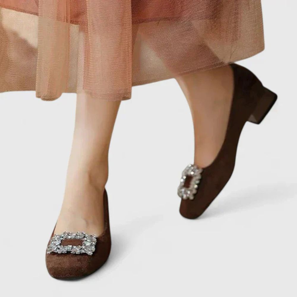 Magdalena – Escarpins pour femmes avec boucle décorative