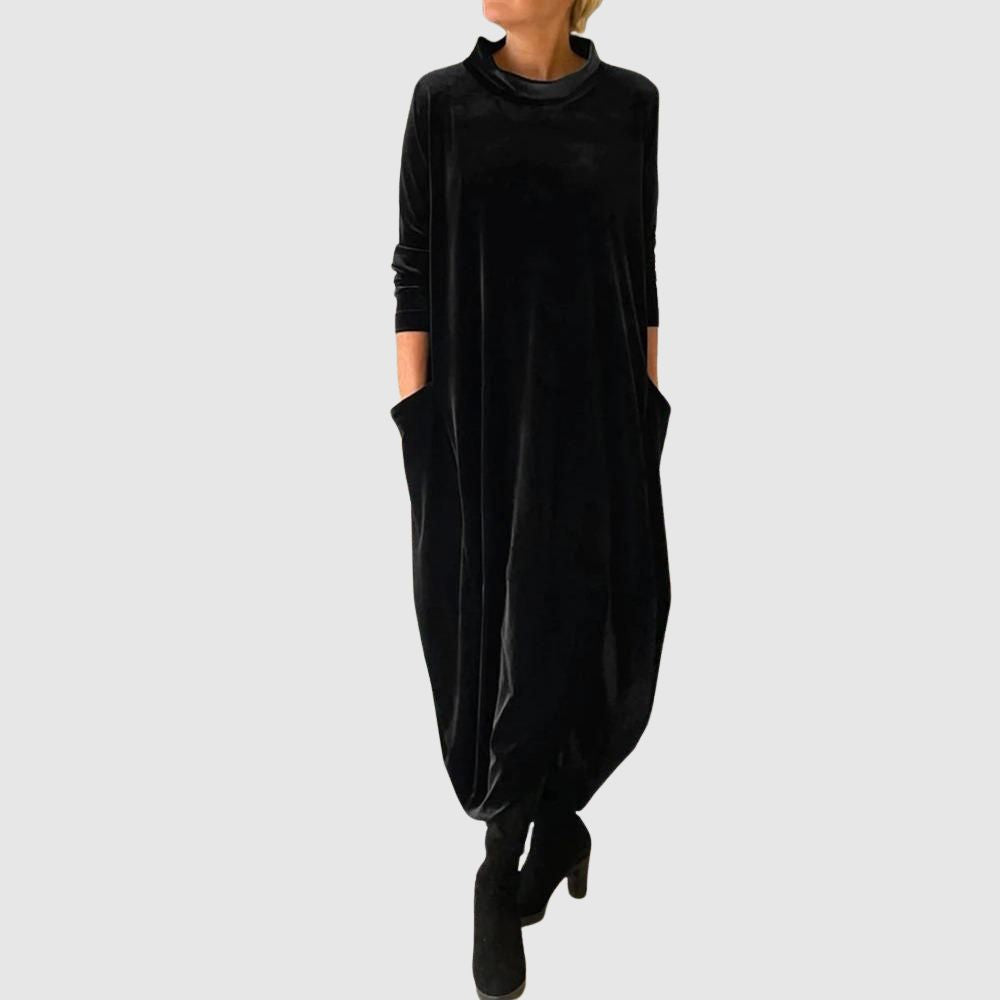 Zoé - Robe oversize à manches longues