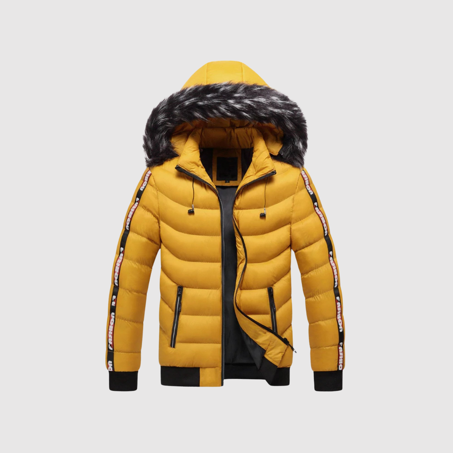 Marek – Veste d'hiver en duvet avec capuche