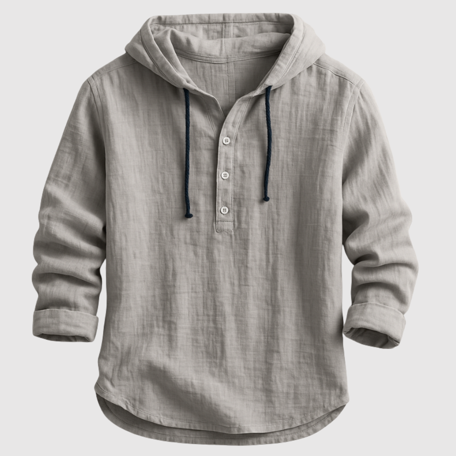 Lucas - Blouse en lin élégante avec capuche