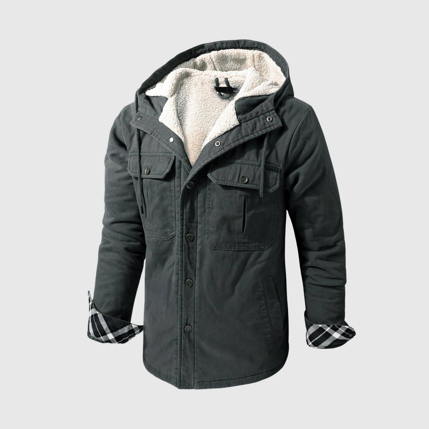 Marek – Veste d'hiver pour homme avec doublure isolante et design chaud