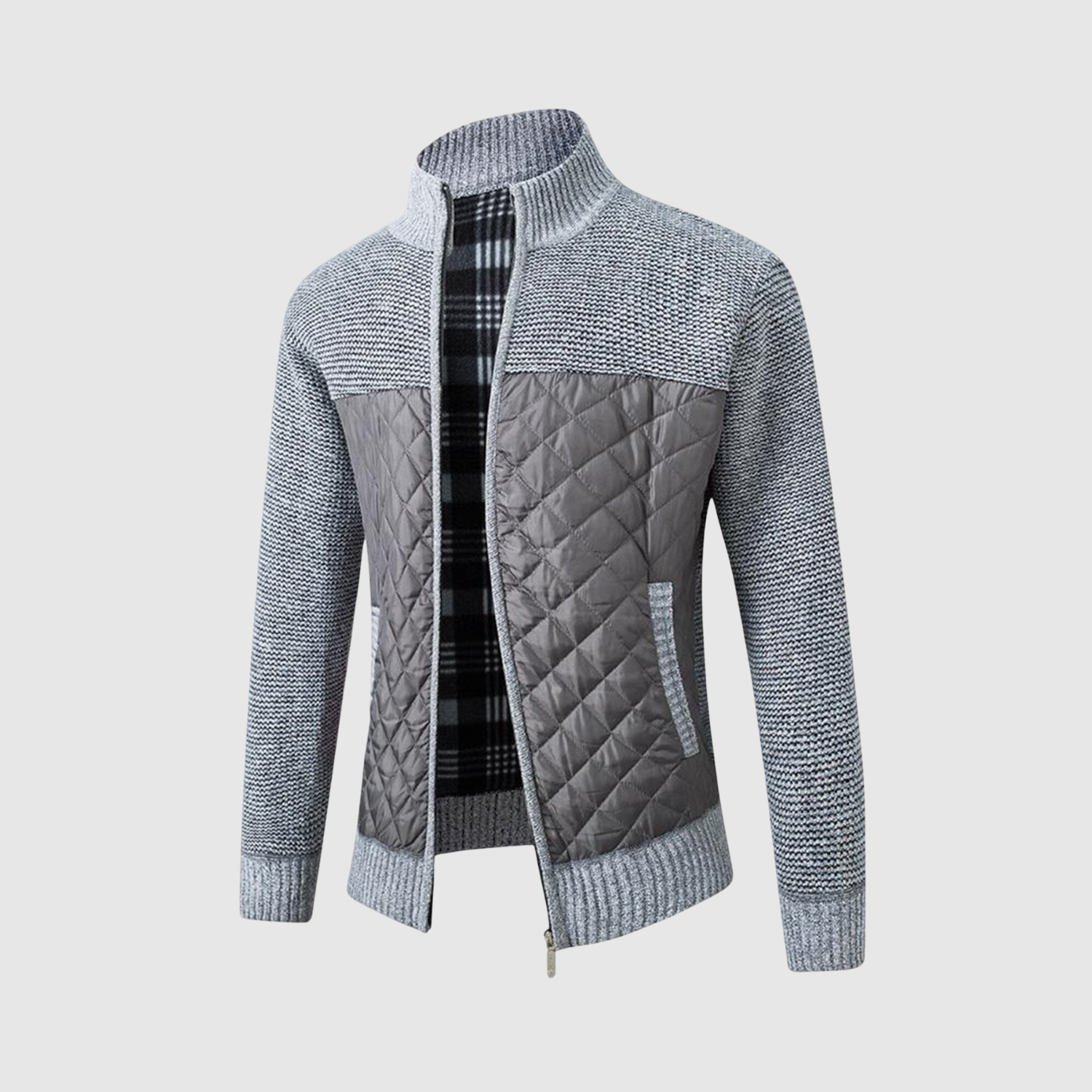 Šimon – Veste masculine élégante avec des détails tissés