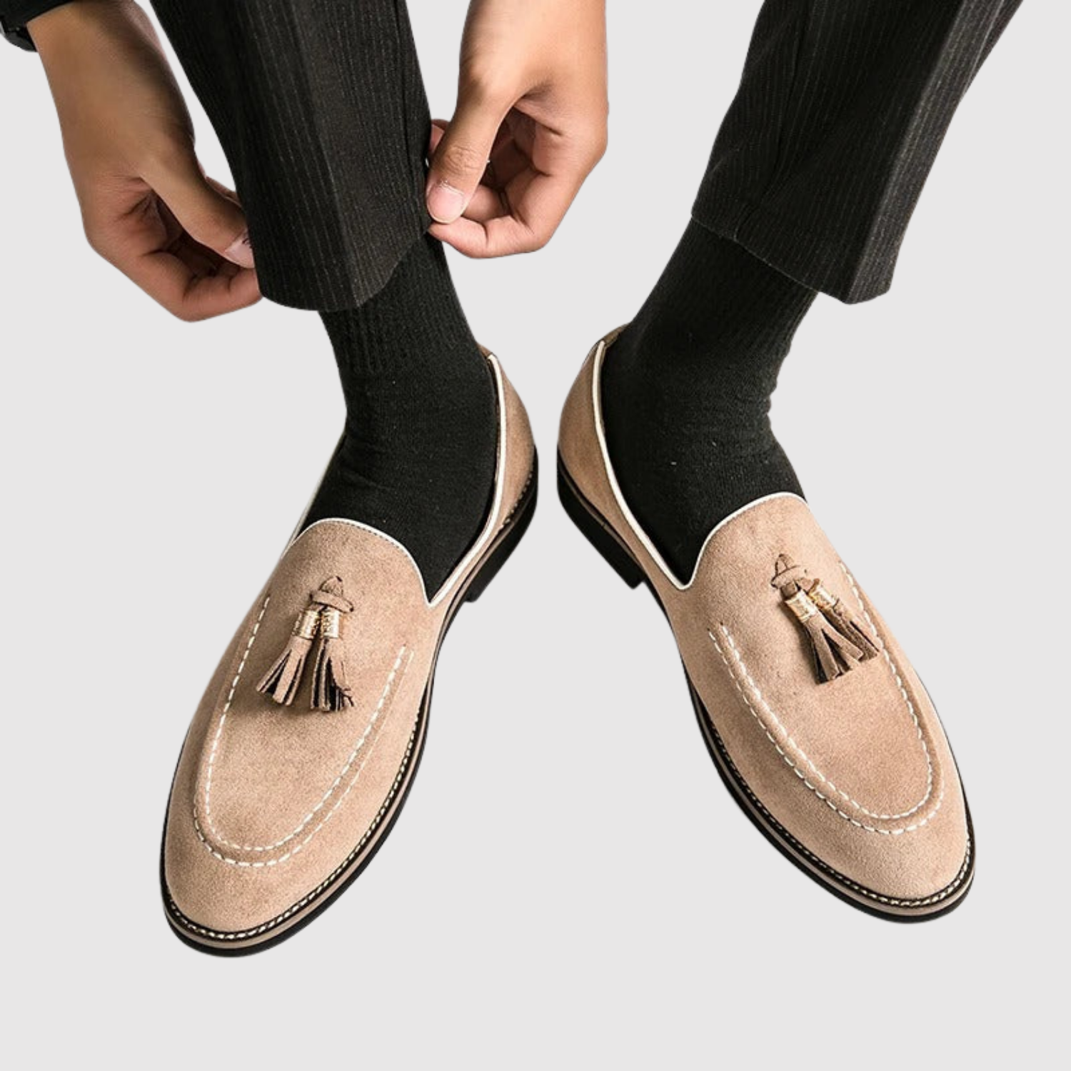 Viktor – Mocassins de luxe avec boucle en métal