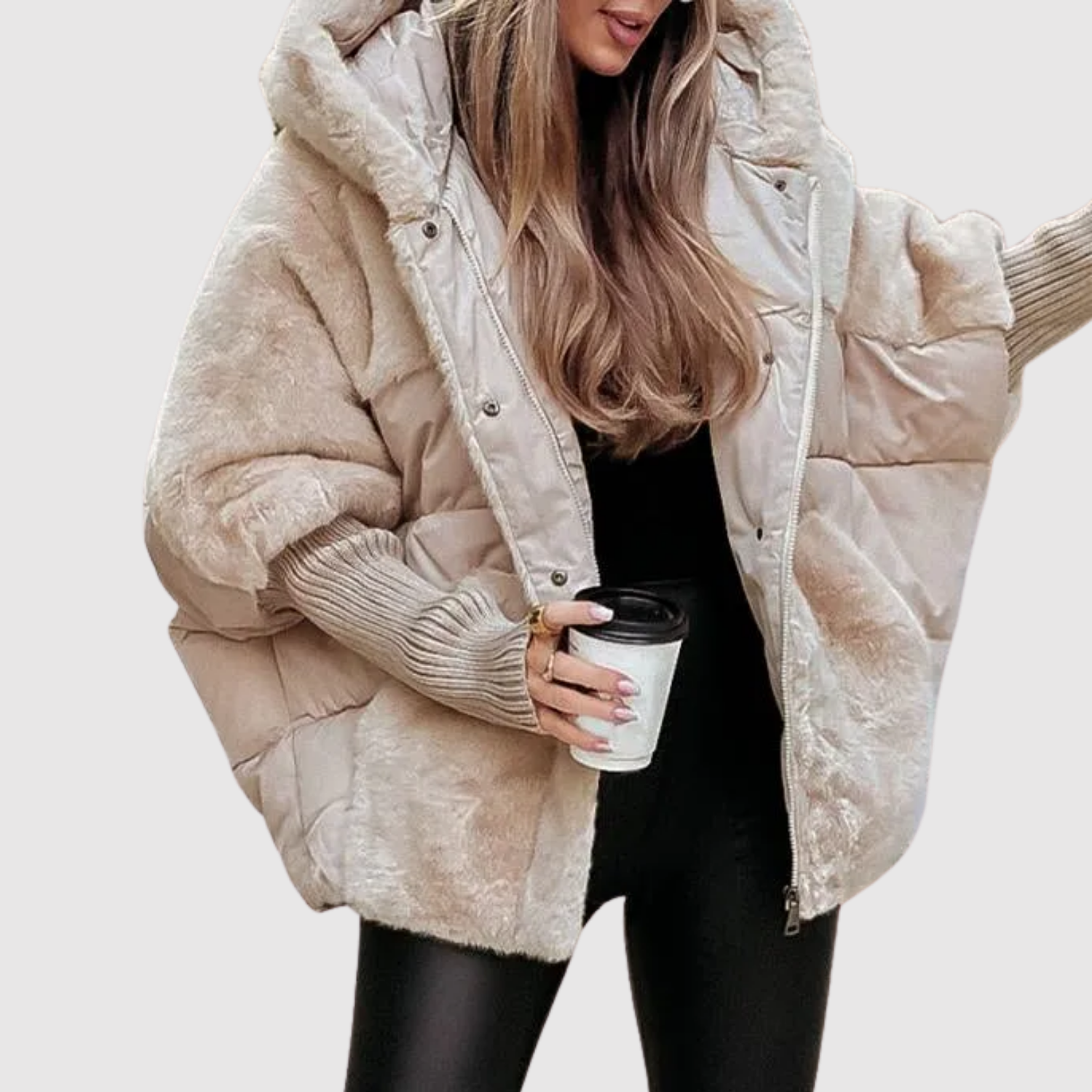 Jelena – Veste teddy courte