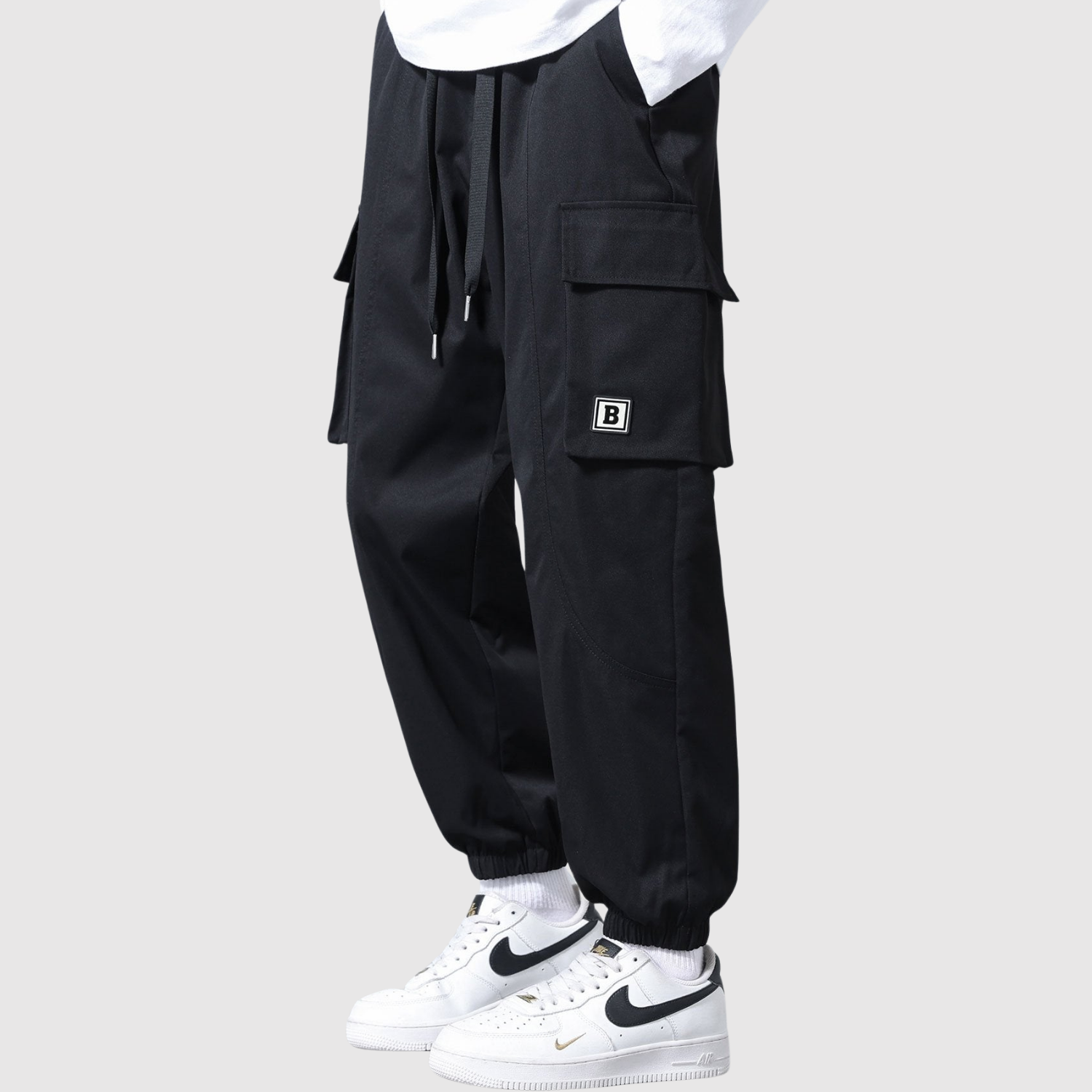 Mathis – Pantalons cargo d'été avec fonction de protection contre le vent