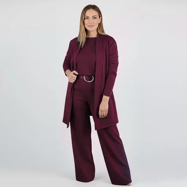 Inès - Ensemble élégant avec chemise et pantalon