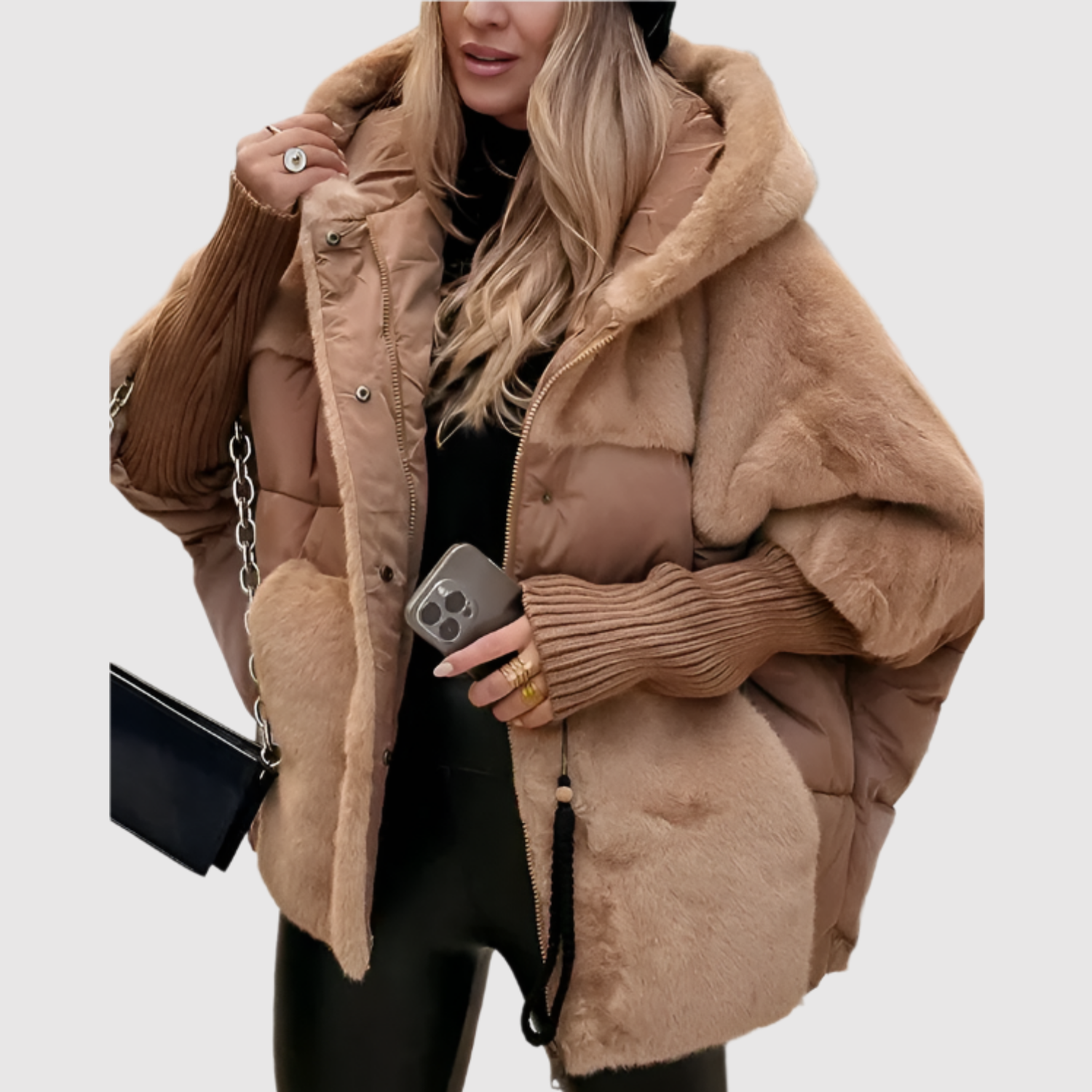 Jelena – Veste teddy courte