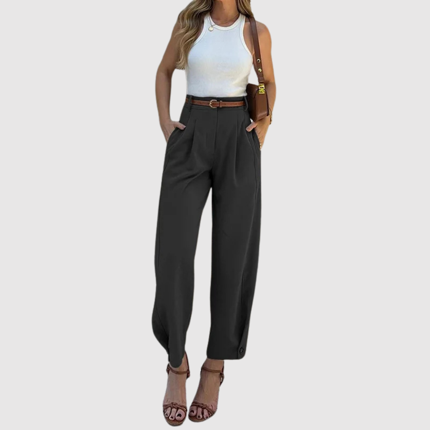 Mira – Pantalon à coupe décontractée