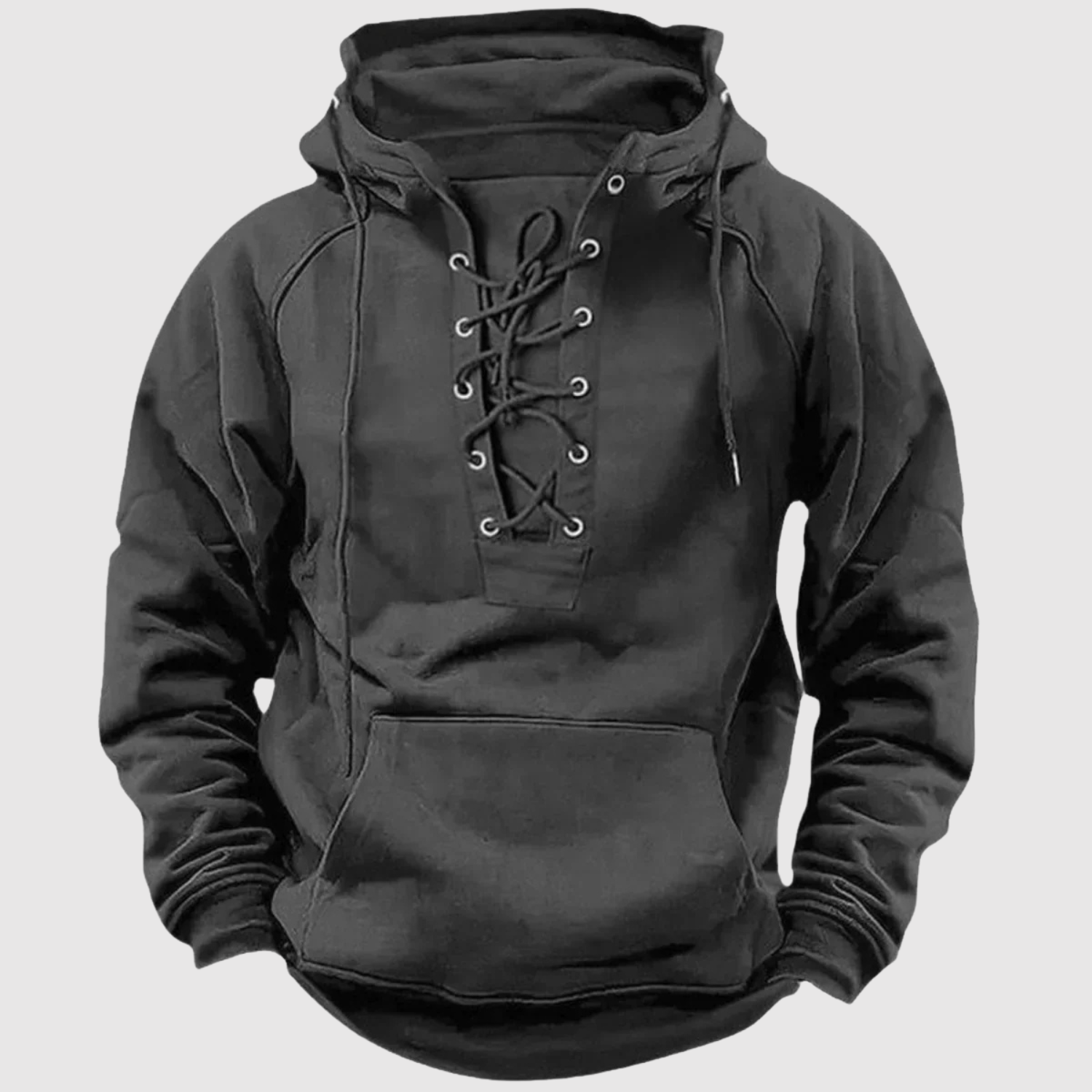 Daniel - Sweat à capuche avec détails en cordons pour hommes