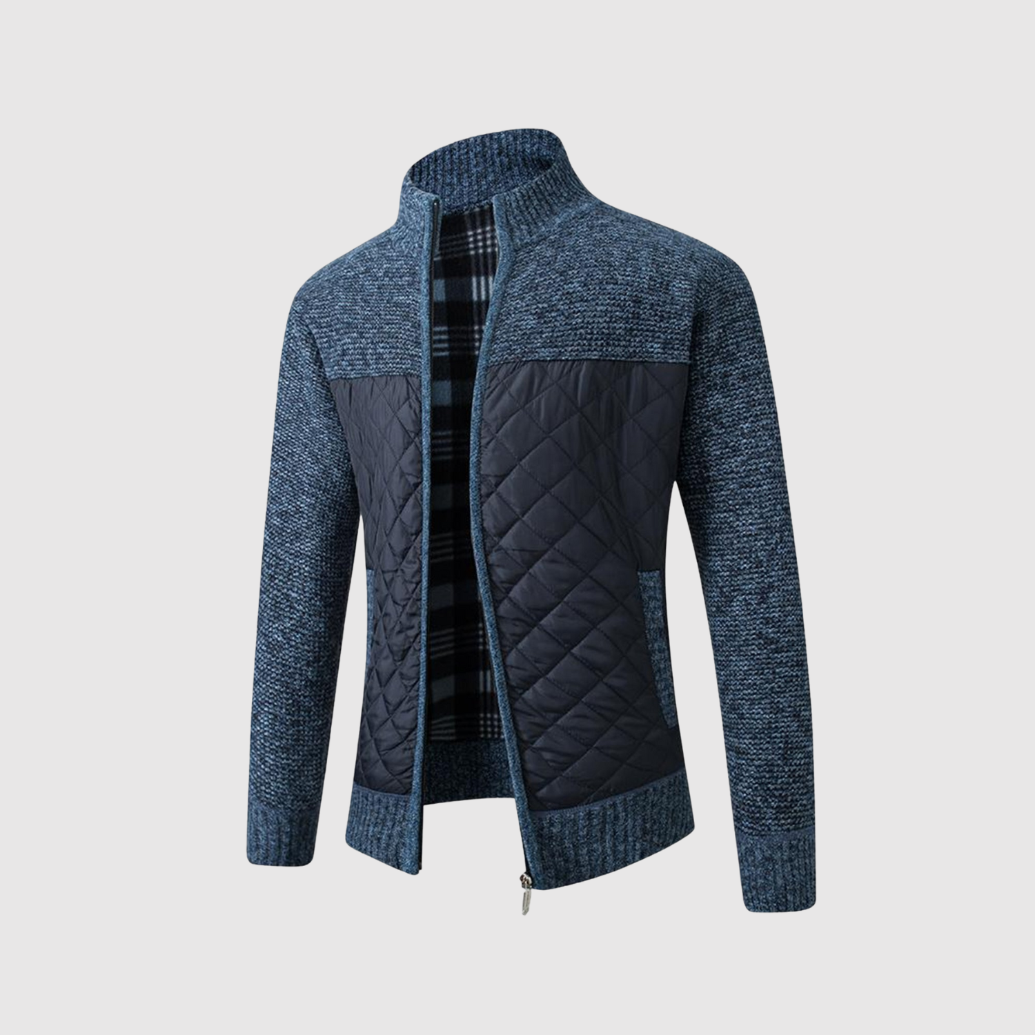 Šimon – Veste masculine élégante avec des détails tissés
