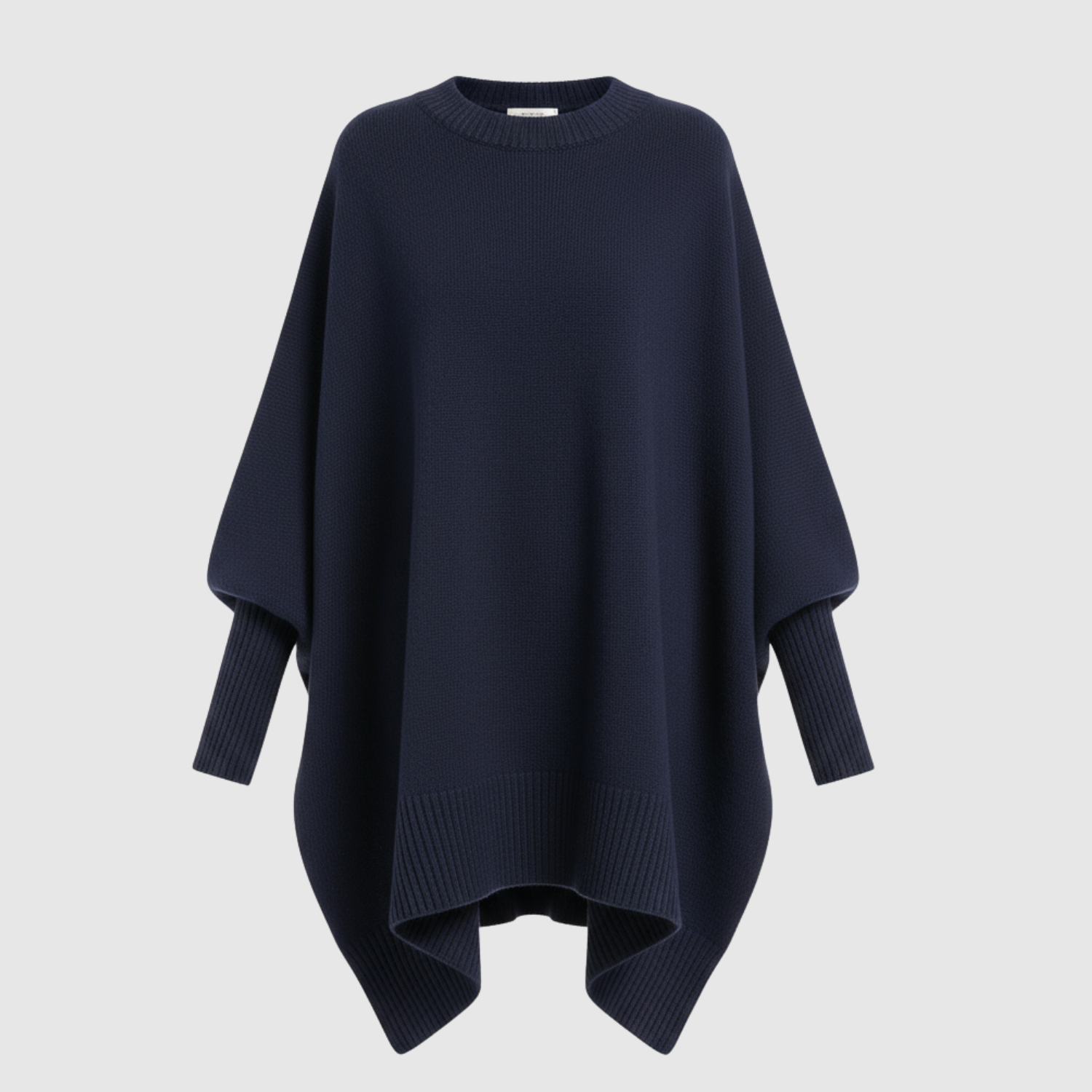 Amelia - Poncho tressé élégant avec une ligne moderne