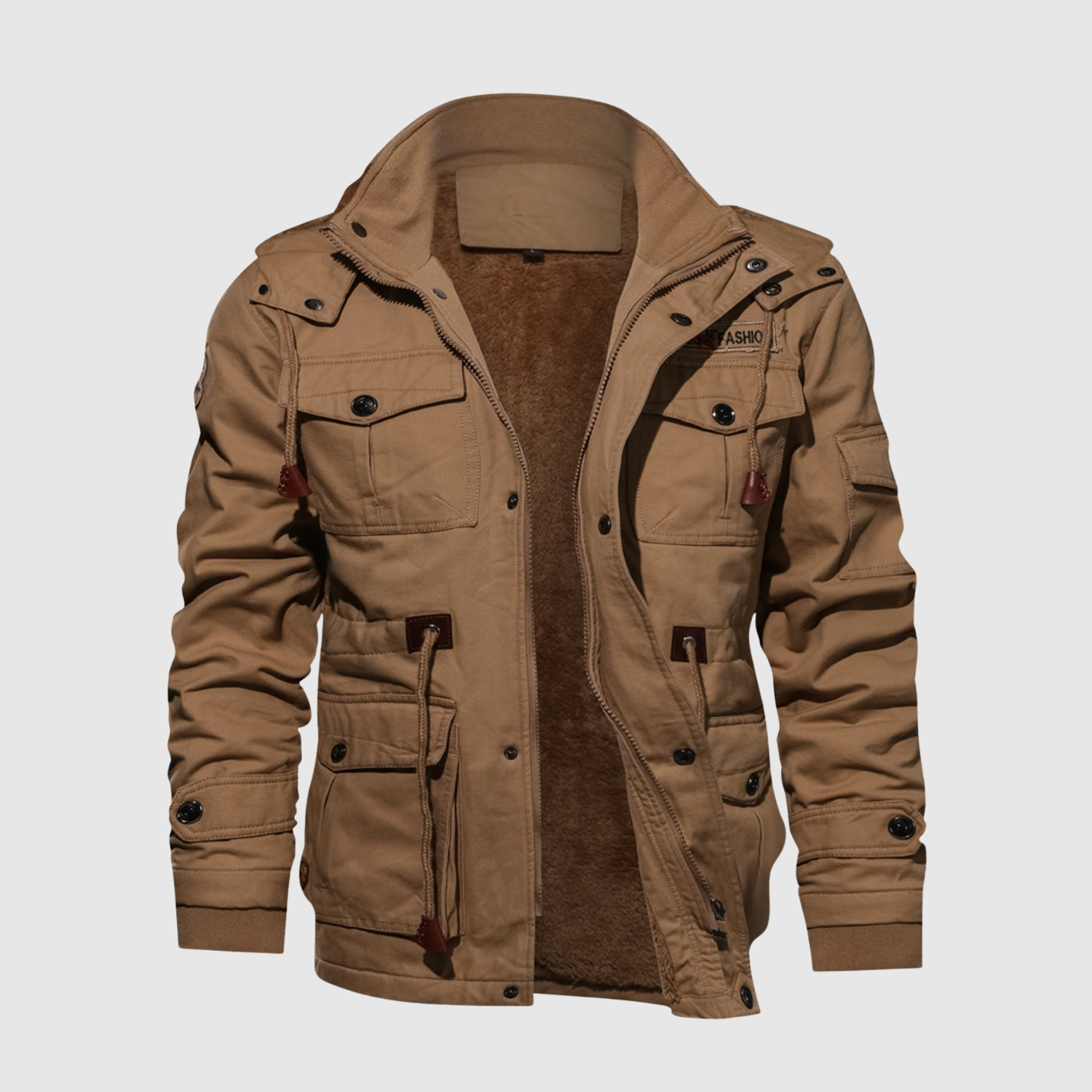 Marek – Veste masculine avec poches et doublure chaude
